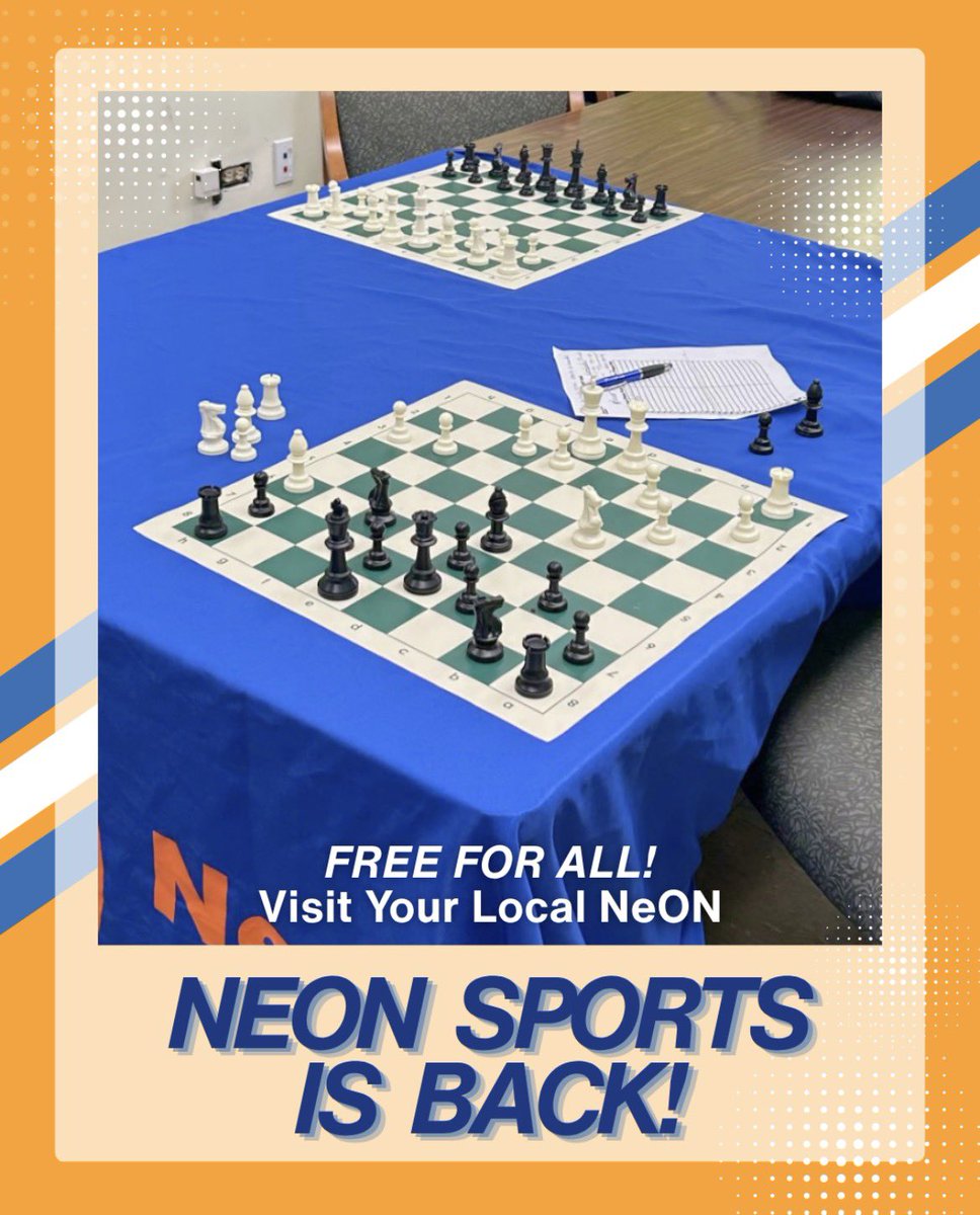 nycprobation's tweet photo. Think Before You Move! 🧠♟️ Join @nycprobation &amp; NeON's free chess sessions across all 5 boroughs. 

Open to all ages &amp; skill levels. Scan the QR code or walk into your local NeON to get started!✨

#NYCNeON #NYCChess #ThinkBeforeYouMove https://t.co/JcrrzjpRS1