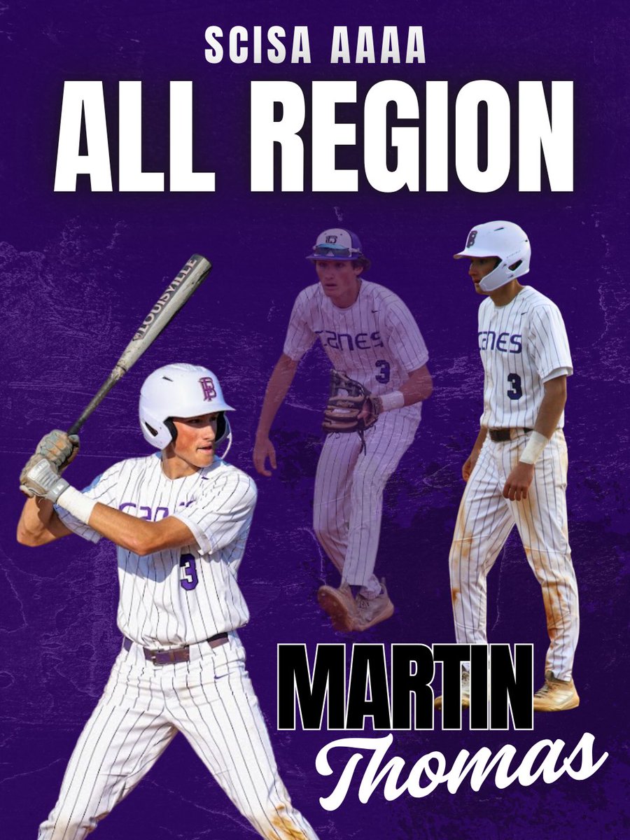 CanesFBS's tweet photo. Throughout the rest of the week we will recognize all of our Spring 2026 All-Region athletes! 

Congratulations to Thomas Martin (‘28) on being named to the SCISA 4A Baseball All-Region team! 

#WeAreFB https://t.co/wQePHI64rF