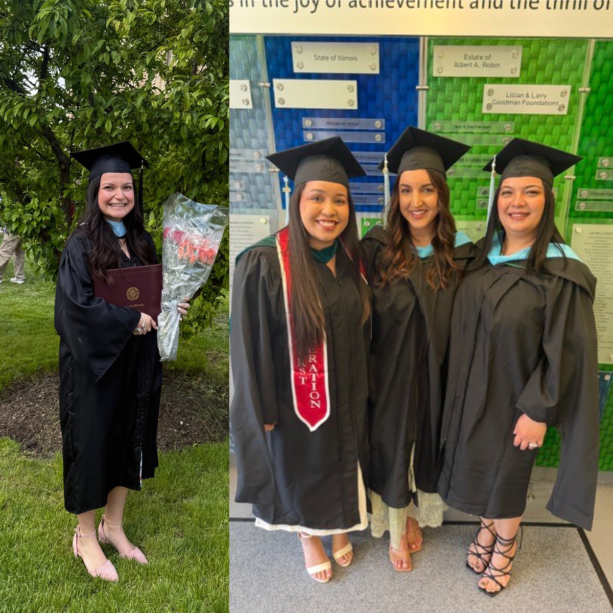 FischerD205's tweet photo. We just got even smarter at Conrad Fischer! Huge congratulations to some of our shining stars who recently earned their post graduate degrees: Mrs. Behaine, Ms. Herrera, Mrs. Folliard, and Mrs. Gilligan! 
#WeAreD205 #WeAreFischerD205 https://t.co/CCOnO48xSs