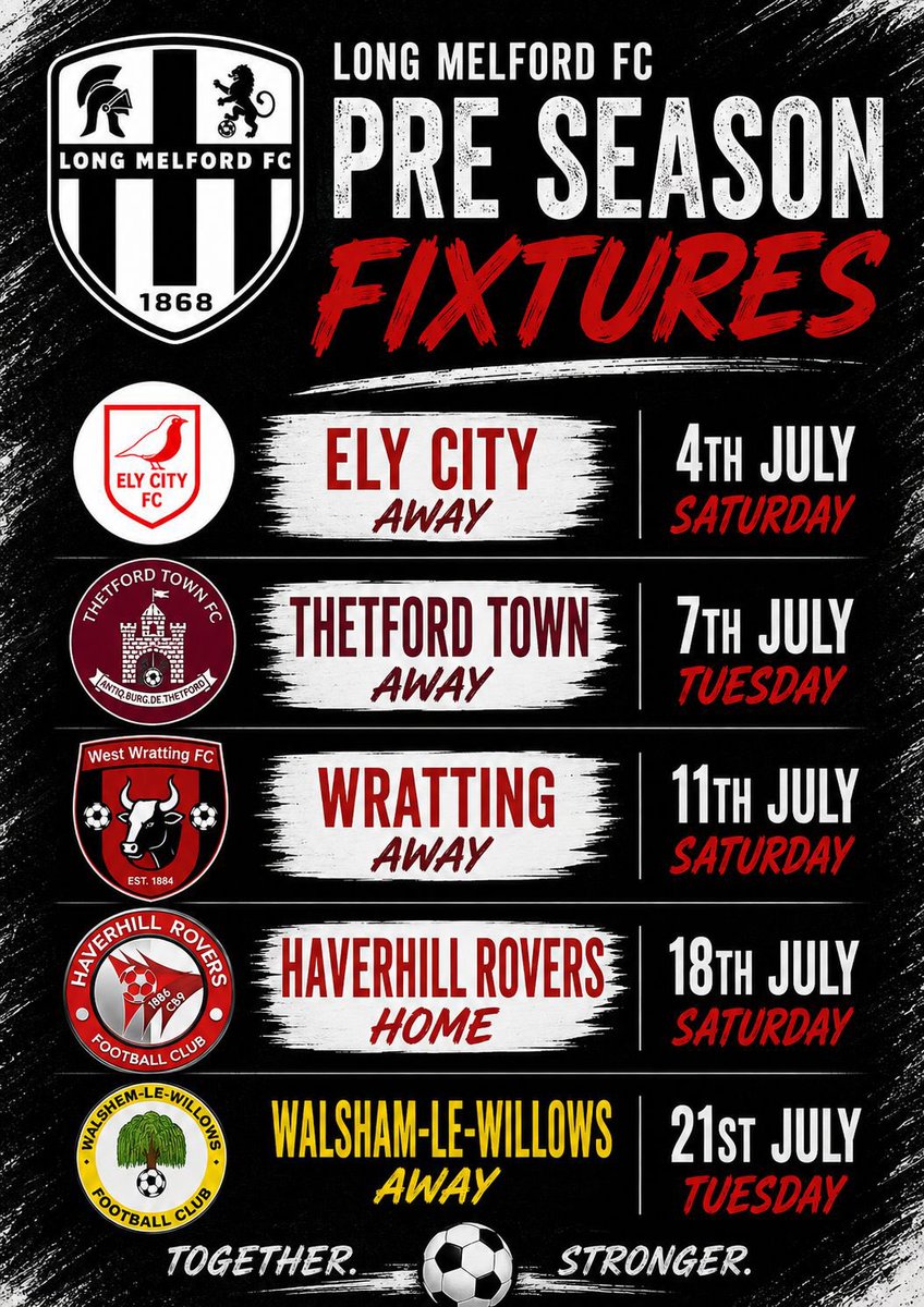 Long Melford Football Club tweet media