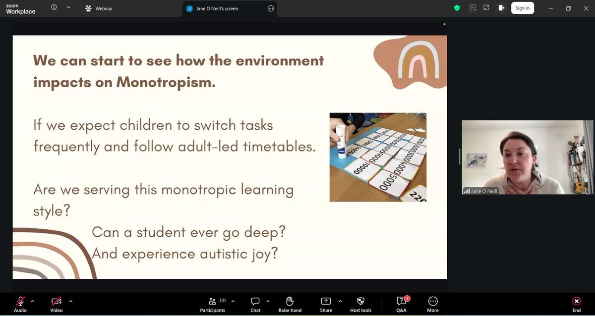 TraleeESC's tweet photo. Sincere thanks to Jane O’ Neill first time presenter with us for delivering an excellent webinar last night for us, part one of a two part series on ‘BEYOND COMPLIANCE: BUILDING NEUROAFFIRMING AUTISM CLASSES’

@ClareEdCentre @NavanESC https://t.co/Qs5hjpk3lN