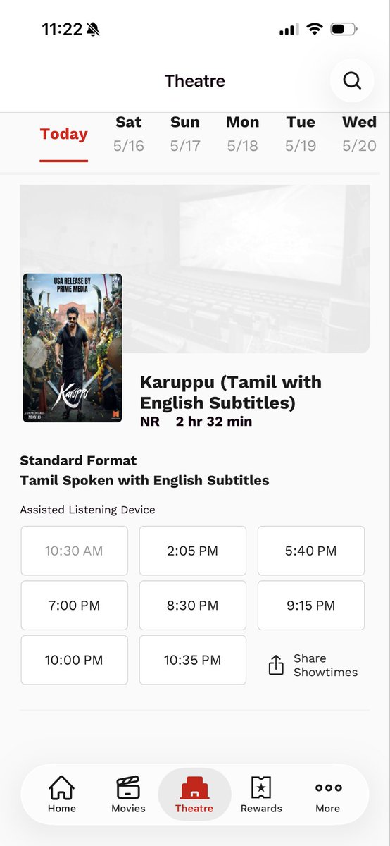 PrimeMediaUS's tweet photo. #Karuppu sensational response in USA 

Theaters are accommodating as many shows as possible. Check the website for updated showtimes . 🔥

#Suriya #Trisha #RJBalaji #SaiAbyankar https://t.co/6GQVNBlcbD