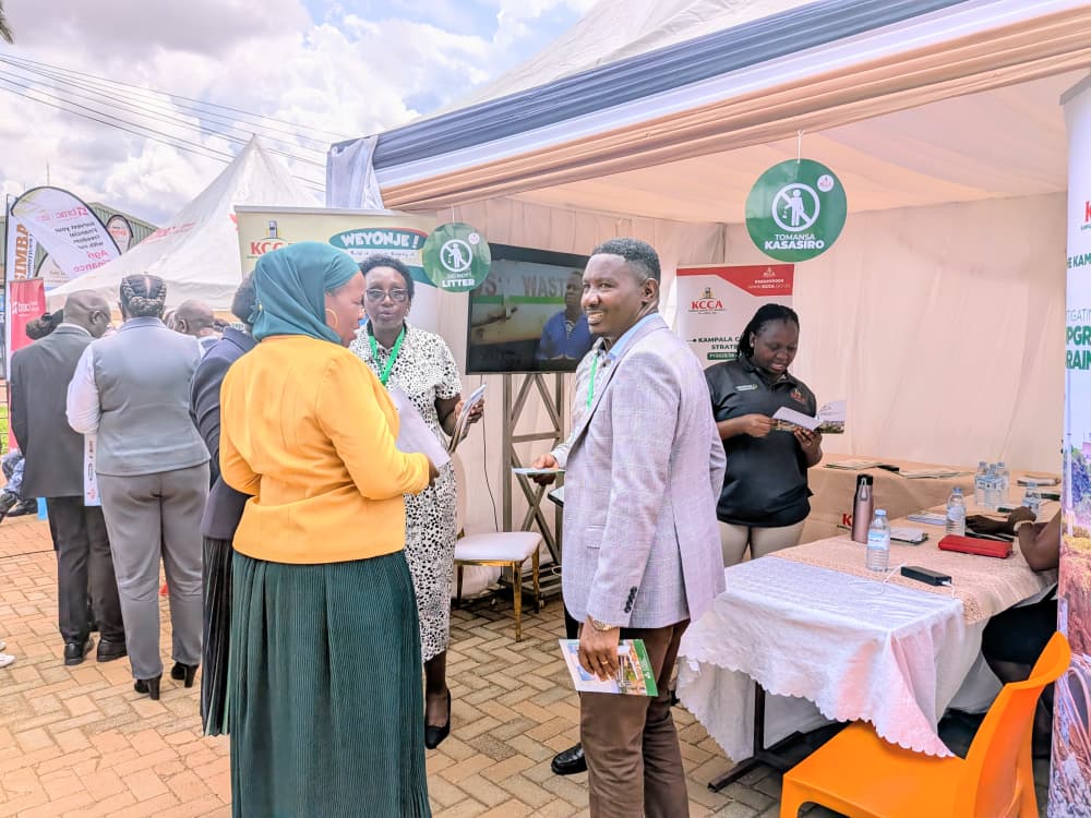Weyonje's tweet photo. We proudly showcased innovative sanitation and waste management solutions at the 10th Procurement Summit and Exhibition. Among the highlights was the Pupu Pump, which demonstrated the journey @KCCAUG has taken to improve the technology for emptying and to advance FSM. https://t.co/RdgfpgOMqb