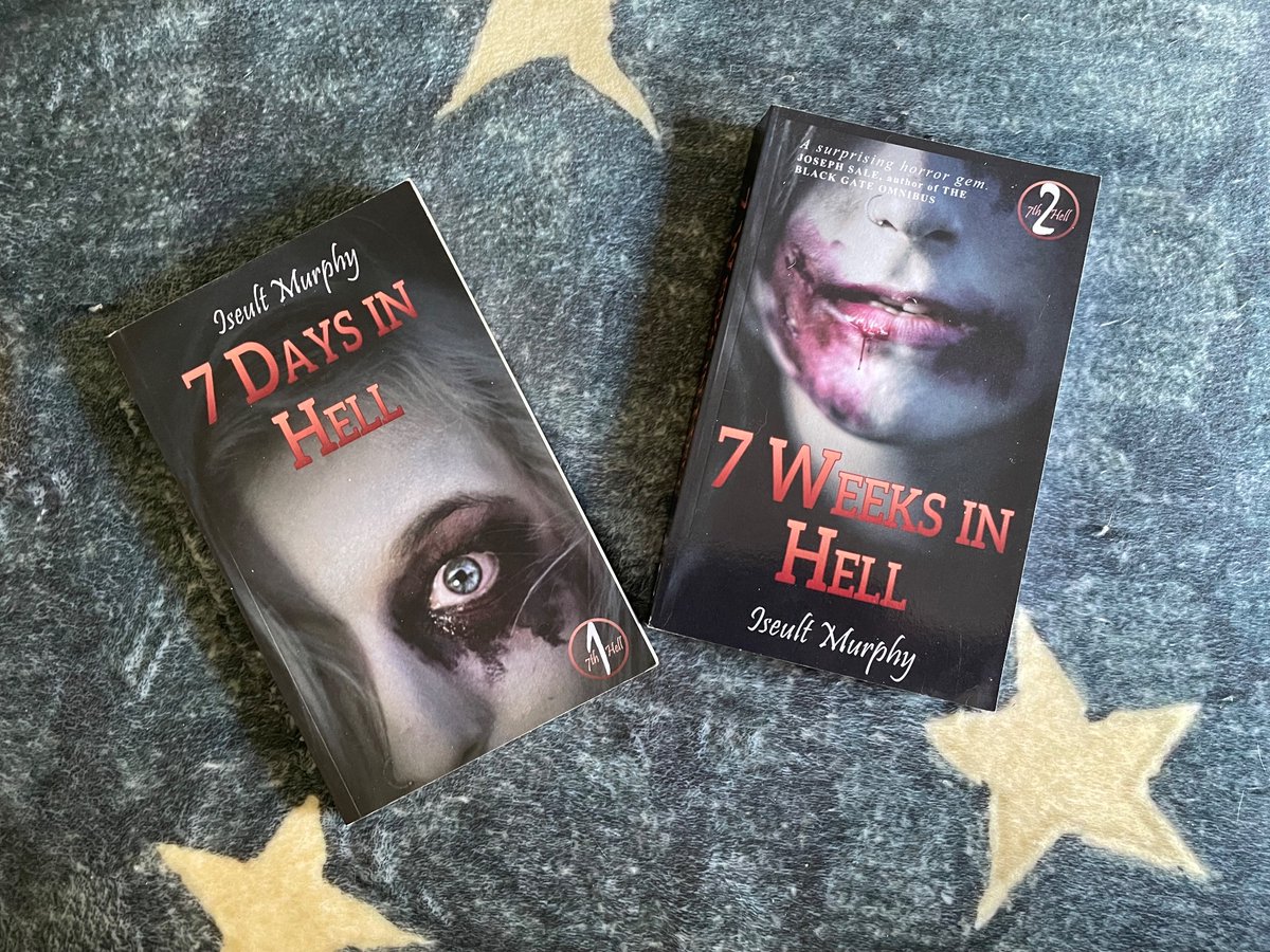 AuthorIseult's tweet photo. The first two books in the 7th Hell series 
🧟‍♀️ Zombies
🐶 Clever dogs
🏡 Vacation from hell
🌃 Urban nightmare
🎃 Halloween horror

🔗⬇️⬇️⬇️ https://t.co/Yoq2swjBwr