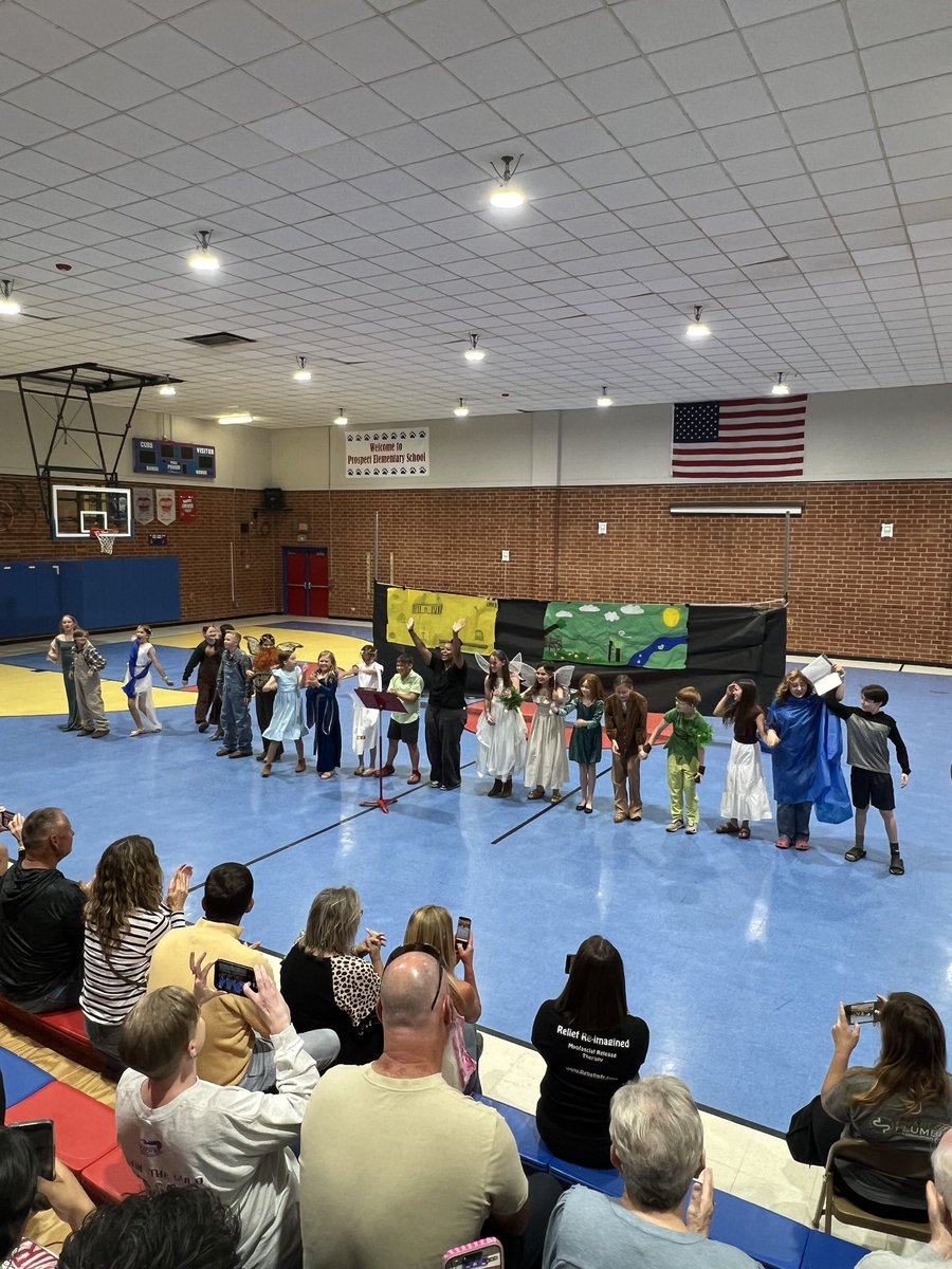 ProspectESNC's tweet photo. 5th gr did an amazing job on their performance of A Midsummer Night’s Dream! A special shout out to Ms Wortham for directing &amp; thank you parents &amp; family members for your support! #TeamUCPS @AGHoulihan @boatcandice @UCPSNC https://t.co/Q5wILBYqY5