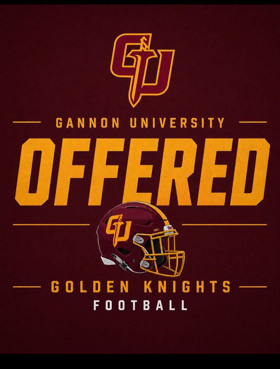 JHSPolarBearsFB's tweet photo. A huge thank you to Gannon University and @coachhallett for taking the time to attend our College Showcase yesterday! We are especially excited for Reese Myers and @Carter_Muhleman on receiving offers from Gannon University during the event. #Recruiting #NextLevel #WeNotMe https://t.co/qO1yVC2QPB