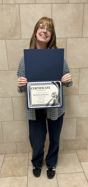 CHSSpartans's tweet photo. We are proud to congratulate Kenedee Herndon for successfully completing 1,000 clock hours of cosmetology training. We celebrate your hard work, talent and new status as a professional cosmetologist. Your talent deserves the spotlight; we look forward to seeing your success! https://t.co/DL7XfqelEJ