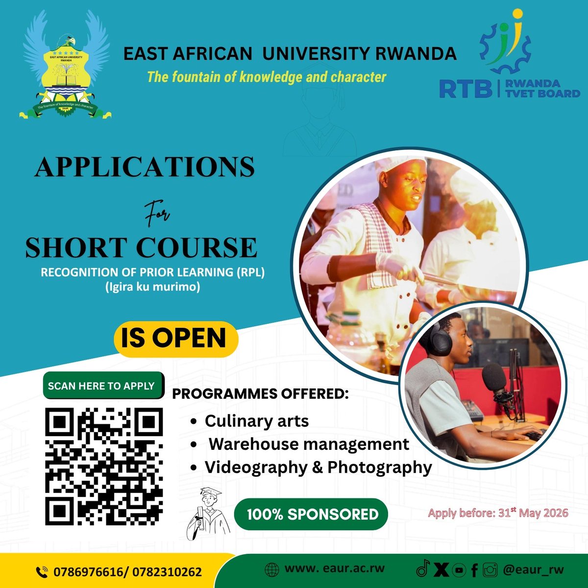 EAST AFRICAN UNIVERSITY RWANDA tweet media