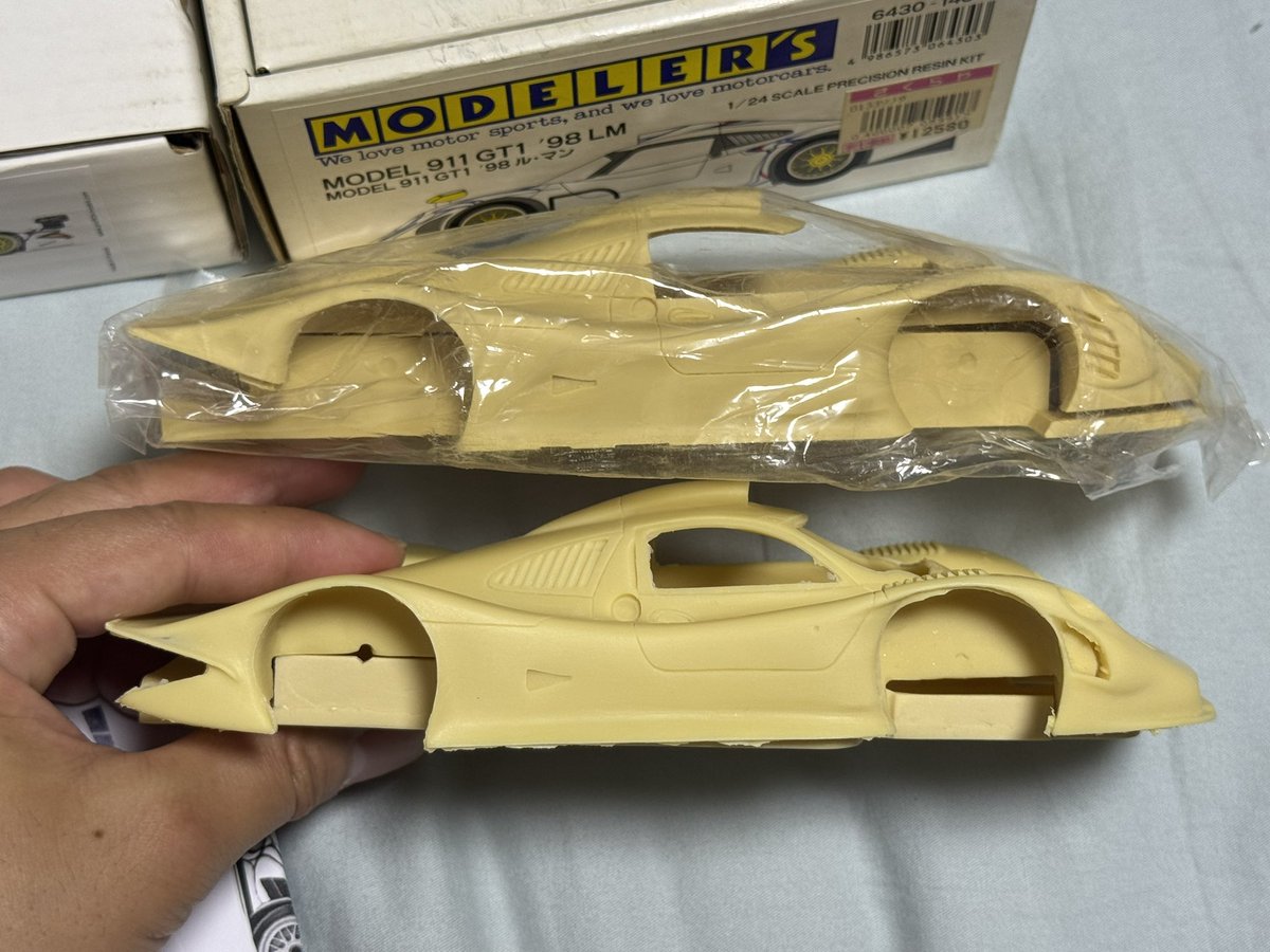 プロフィール24の911GT1が手に入ったのでモデラーズのと比べてみたけど