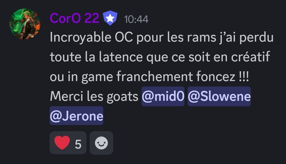 TweaksLab_'s tweet photo. Des avis qui font plaisir 😇

👉 https://t.co/HA6EFtI24X https://t.co/SQbLZjqtb8