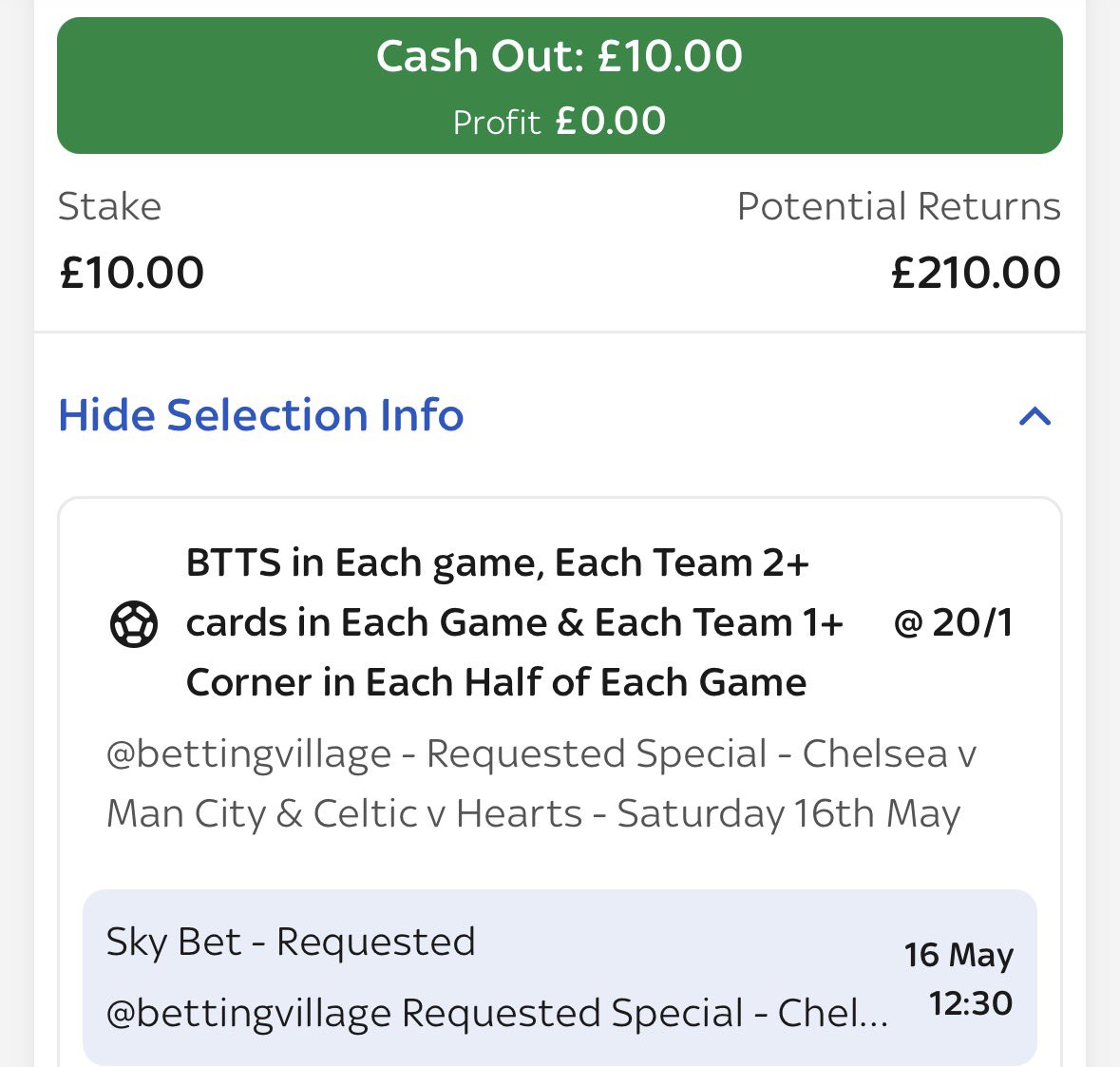 The Betting Village tweet media