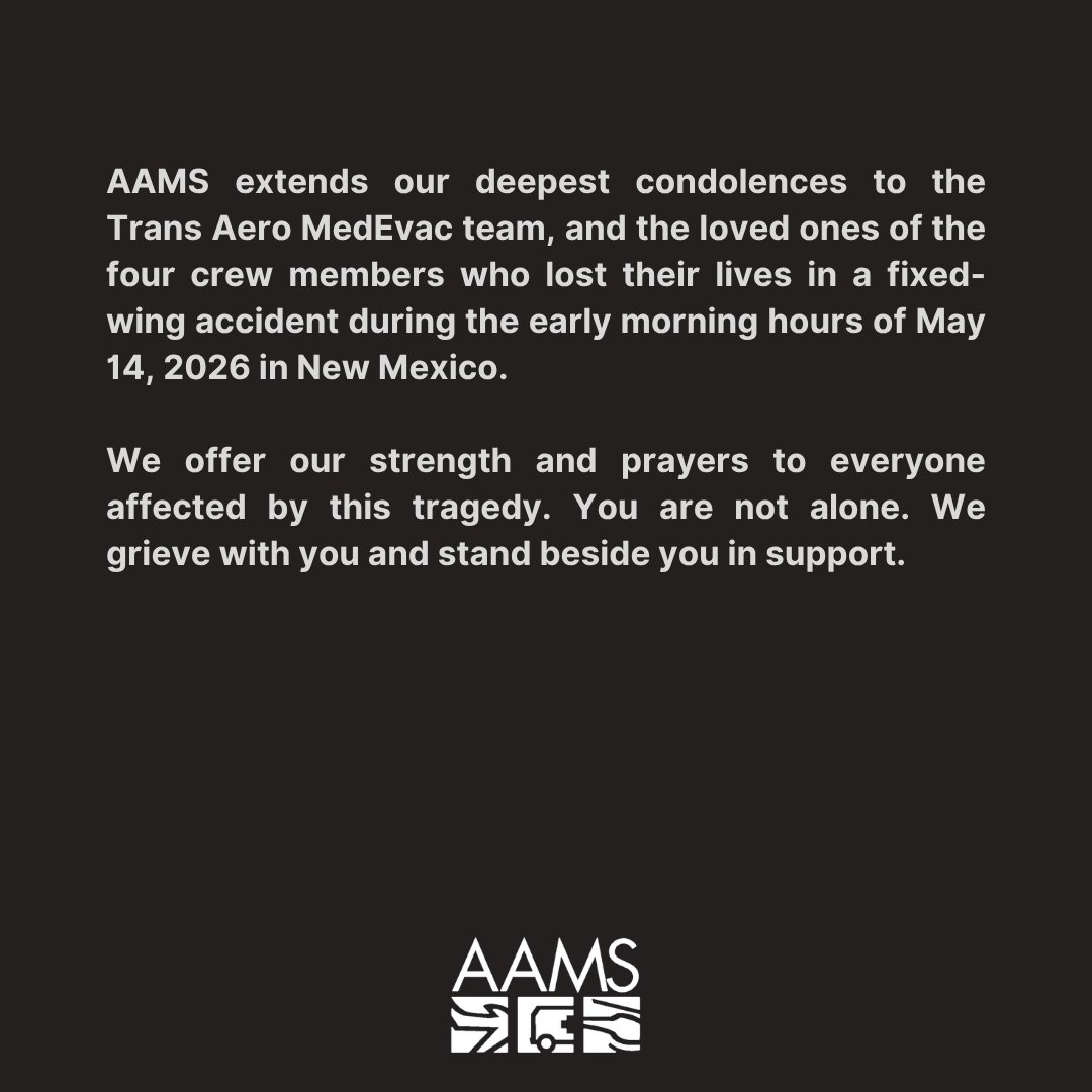 AAMS tweet media