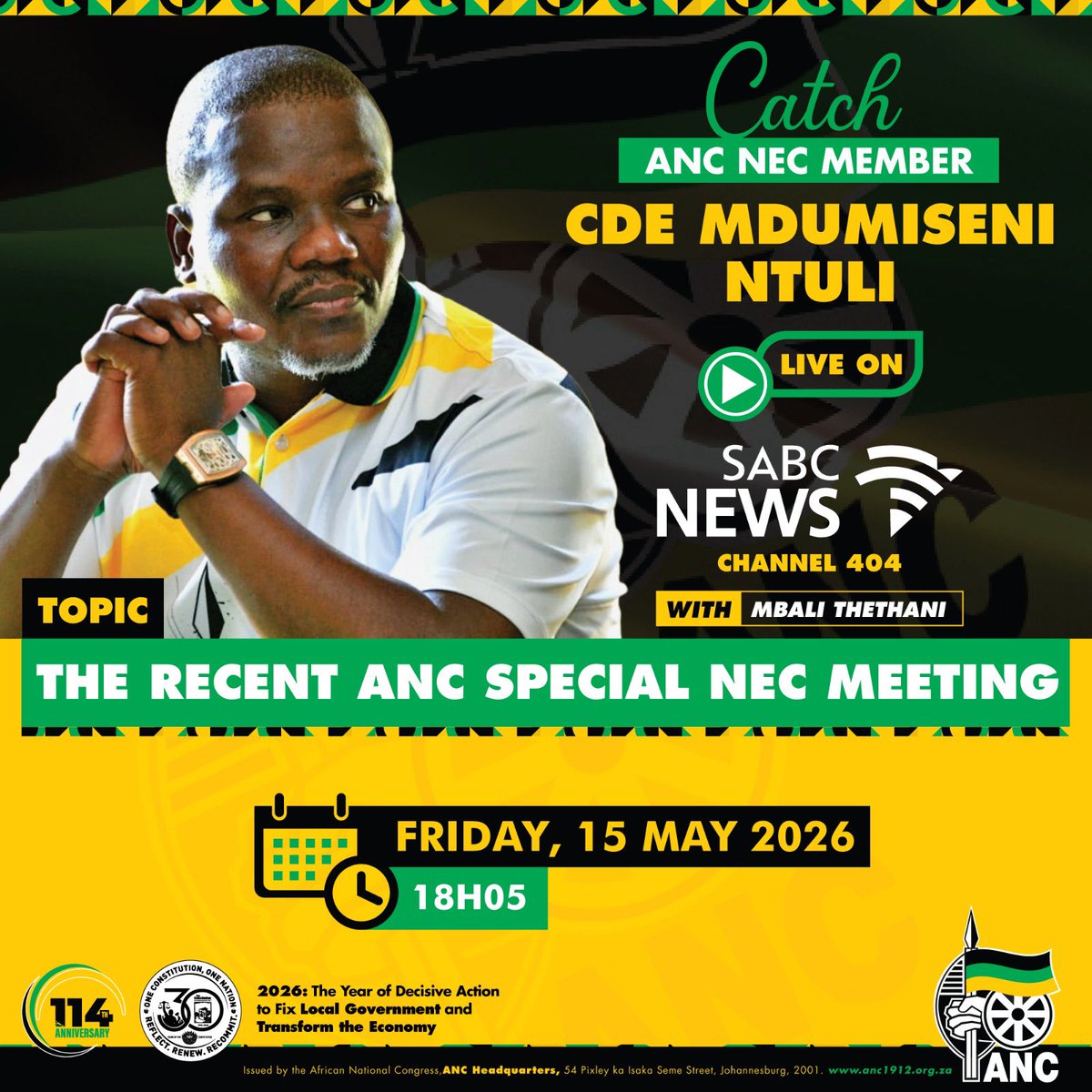 ANC - African National Congress tweet media