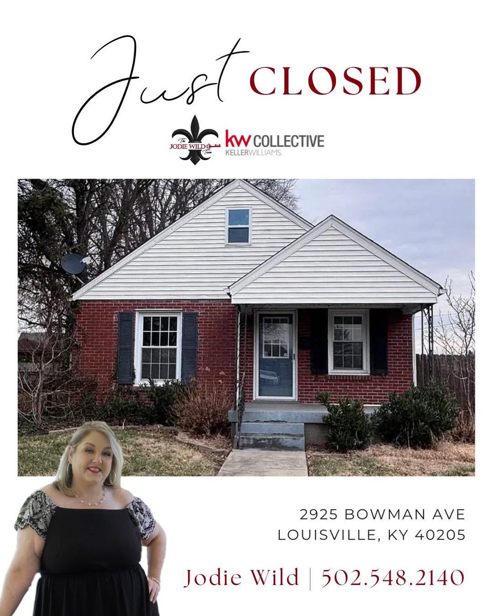 GoWild_RE's tweet photo. SOLD in Louisville🏡⚜️Congratulations to my wonderful buyer on the closing of their new home in Louisville! It was such a pleasure to work with you! 🫶🏼

#sold #louisvilleky #louisvillerealtor #thejodiewildteam https://t.co/9sLQfFfC2R