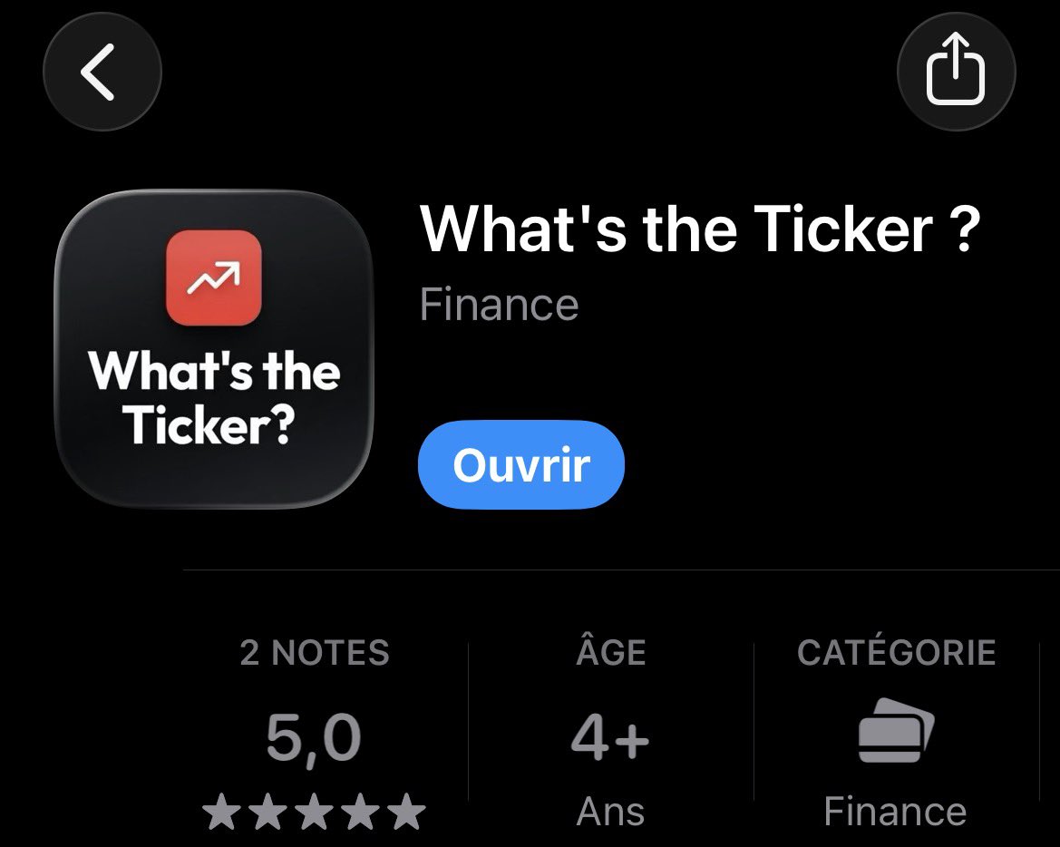 What’s the Ticker ? tweet media
