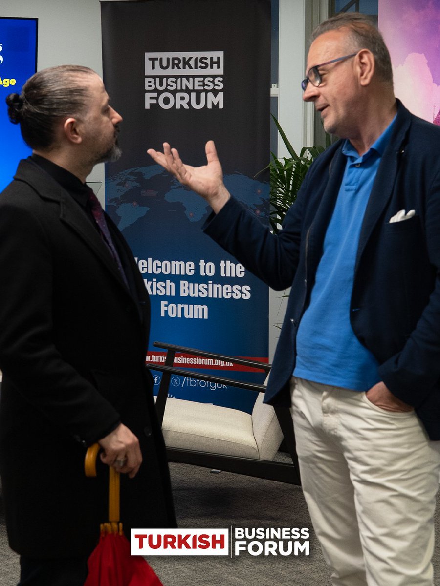 tbforguk's tweet photo. Dün akşam gerçekleştirdiğimiz IV. Talks &amp; Networking etkinliğinde, UK pazarında marka inşası ve satış stratejilerini masaya yatırdık. Dr. Murat Dağıtmaç ve Alaattin Çağıl’ın eşsiz sunumları, üyelerimizin enerjisiyle birleşti! 📈🤝 
#London #DigitalMarketing #BusinessNetworking https://t.co/UyOvnsV3hZ