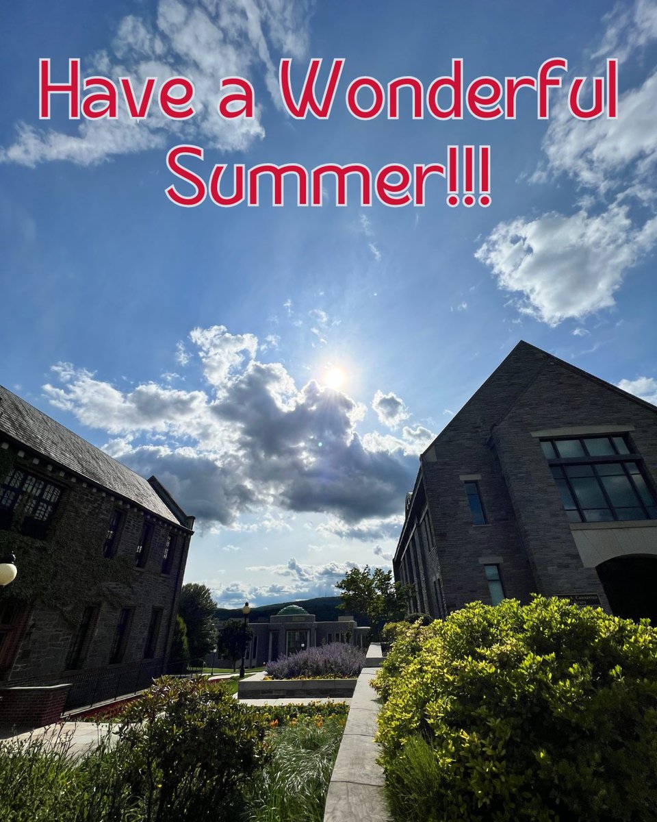 MaristDigitalEd's tweet photo. From finals week to summer vibes - Congrats to our students on wrapping up the semester. Enjoy the break and celebrate all you accomplished! #SemesterComplete #Marist https://t.co/ypCSfliFUr
