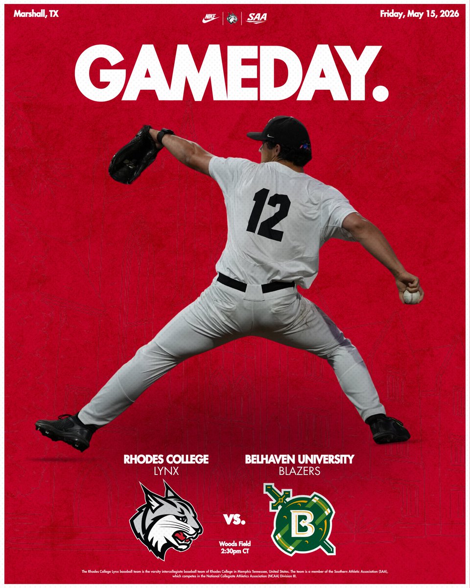 Rhodes College Baseball tweet media