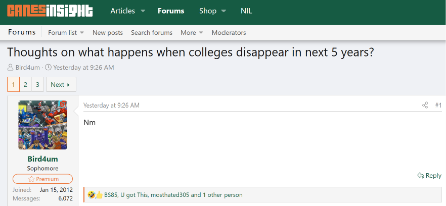 Message Board Geniuses tweet media