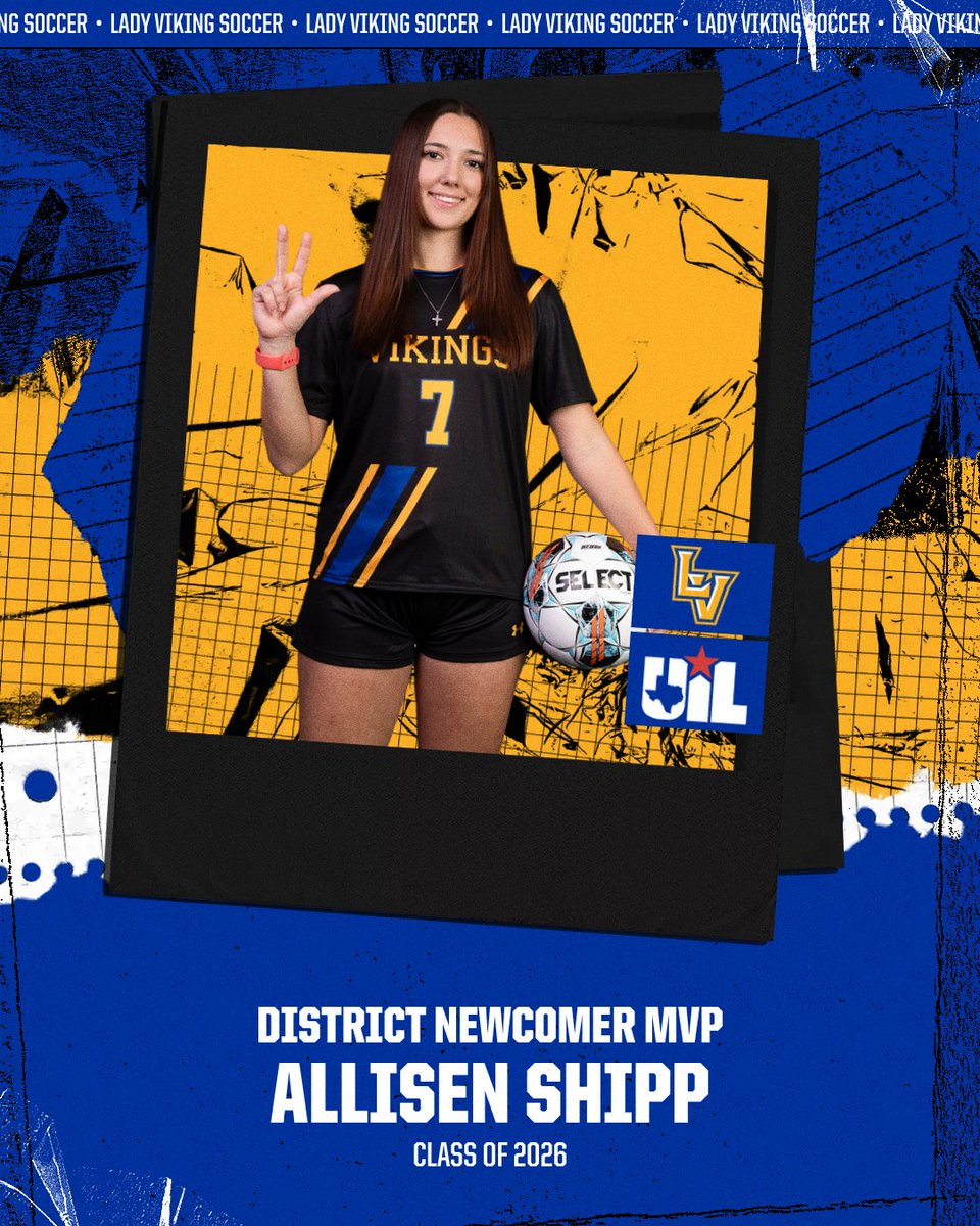 LagoVistaISD's tweet photo. Congratulations to our Lady Viking Soccer Team on an outstanding season! A special congratulations to all of our players who earned District honors this season! https://t.co/CwnqOSYJdM