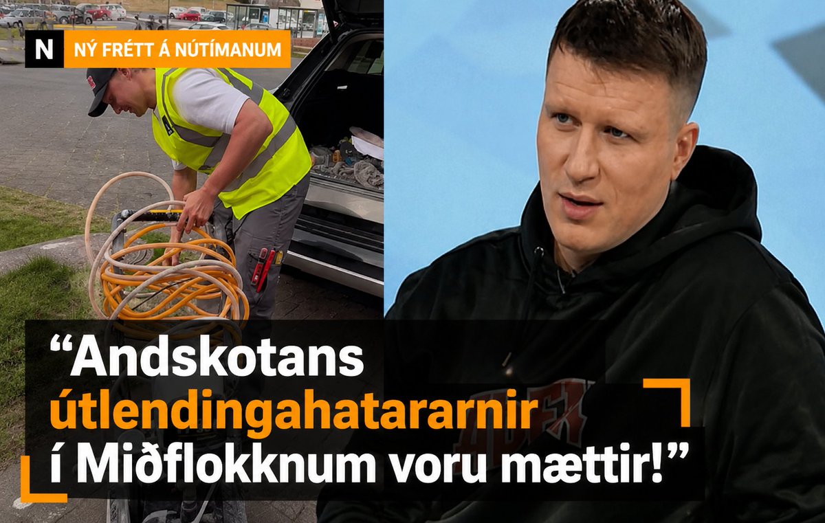 Nútíminn tweet media