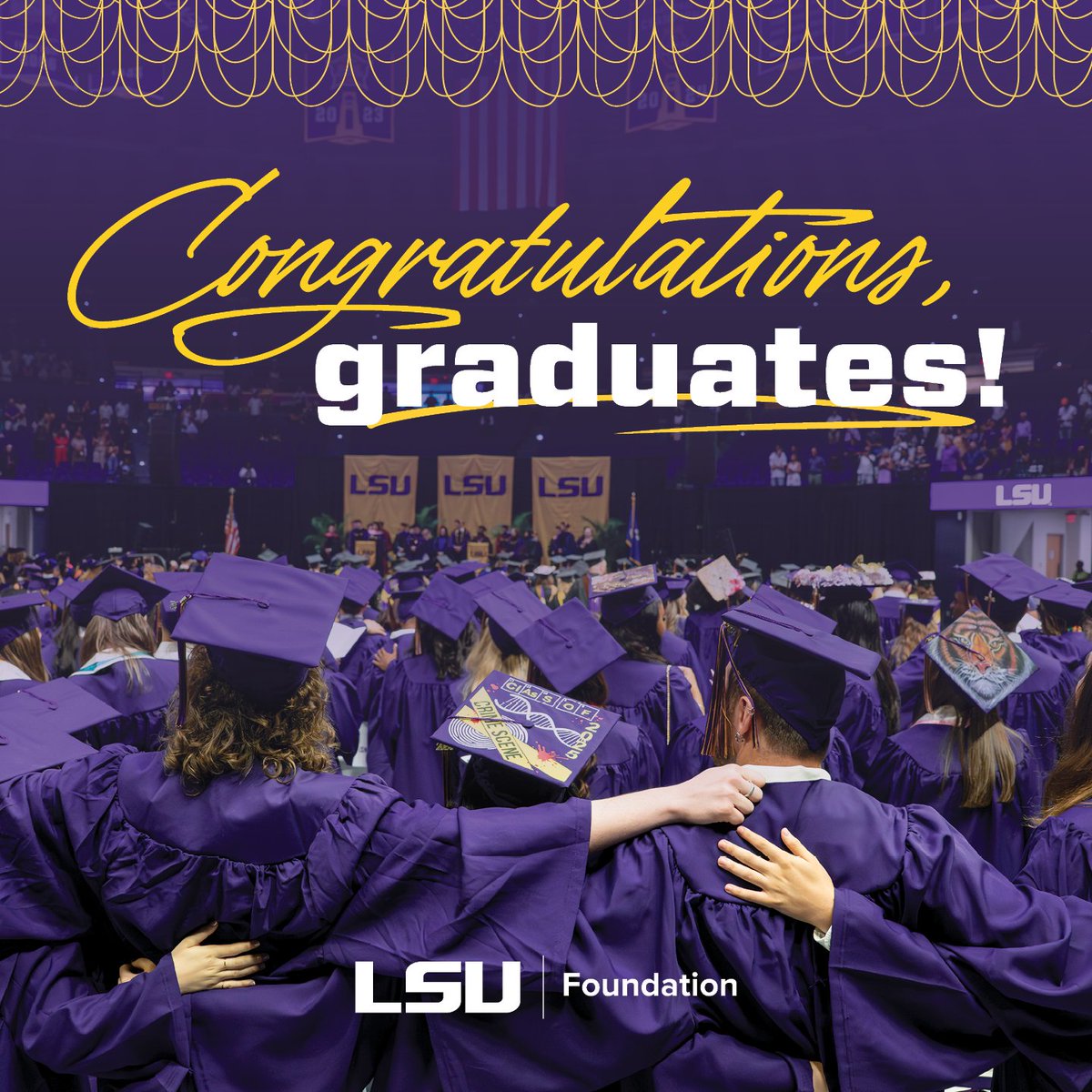 LSU Foundation tweet media