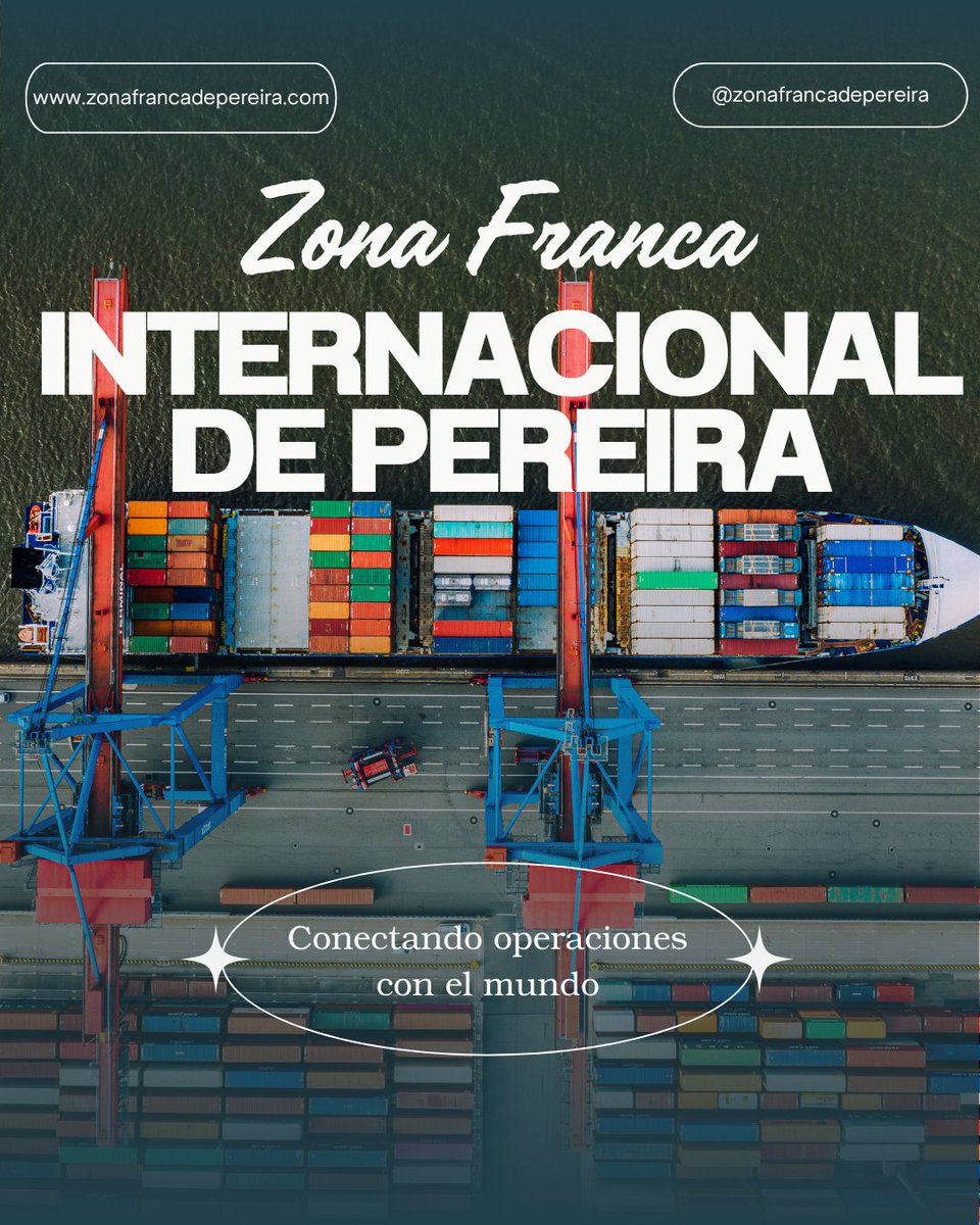 ZFIP's tweet photo. En la Zona Franca Internacional de Pereira trabajamos con una visión de largo plazo, orientada a crear oportunidades, generar confianza y conectar operaciones con el mundo. https://t.co/rz3L2Q7fa7