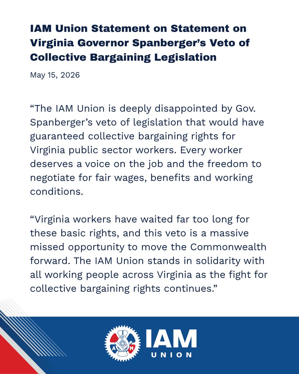 IAM Union tweet media