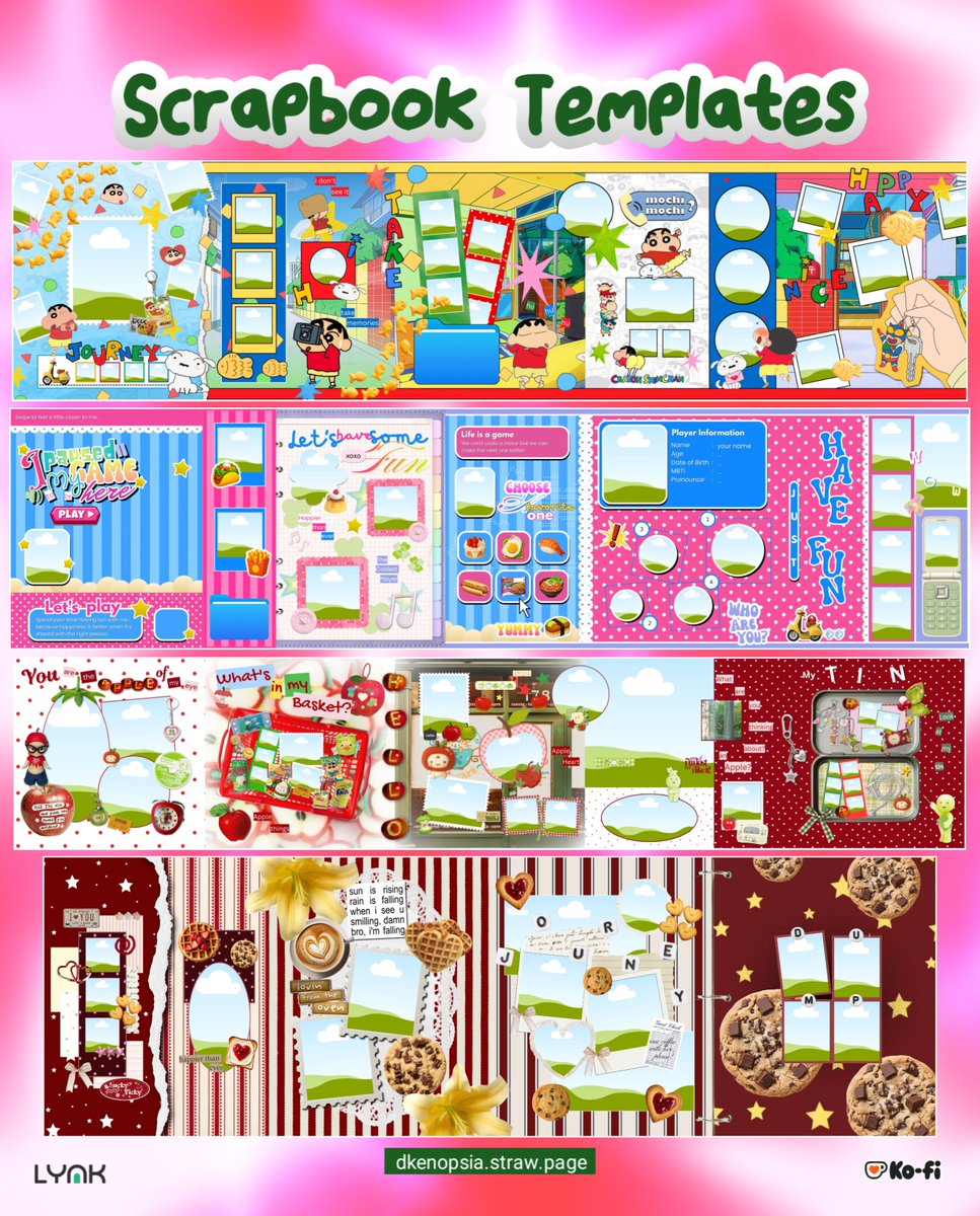 watermelon_ia's tweet photo. Scrapbook template for Canva free

link:
https://t.co/dxidFLB28W
Or klik on my bio

#canvadesign #free #scrapbook #aesthetic #digitalproducts #lynkid #ko_fi #Template #freetemplate https://t.co/WXJIUyQCU0