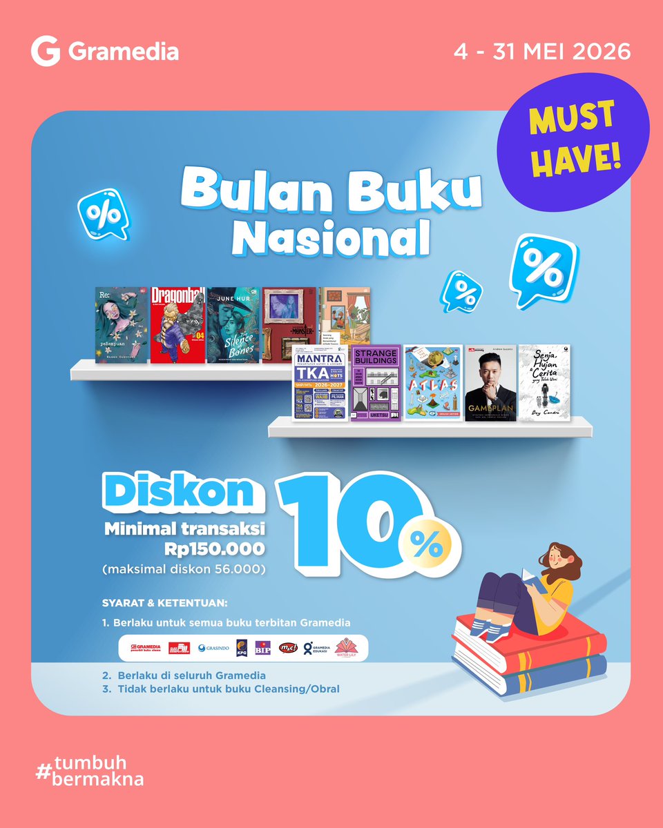 Gramedia tweet media