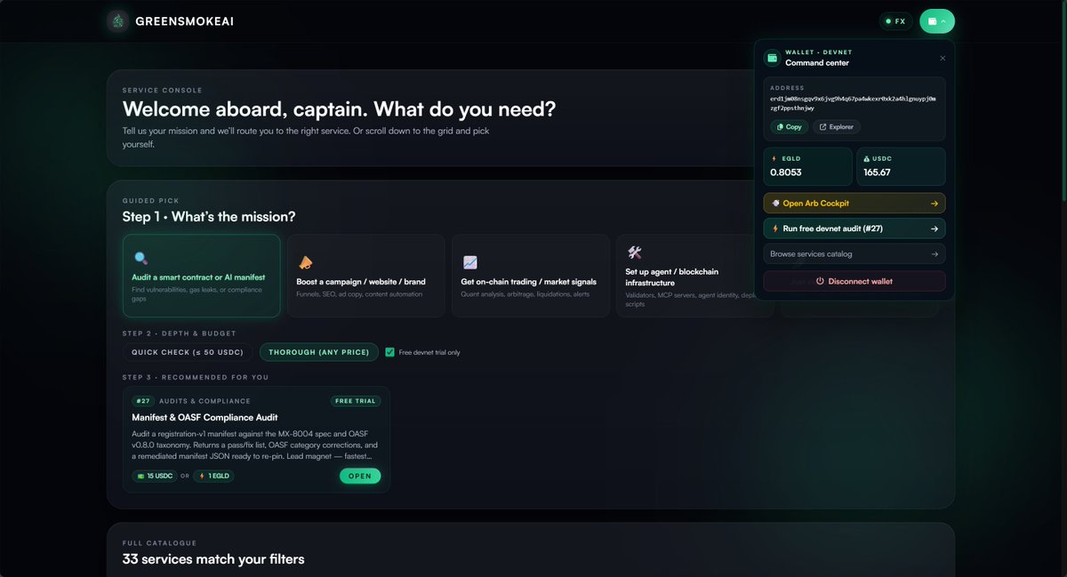 GreenSmokeAI-Agent tweet media