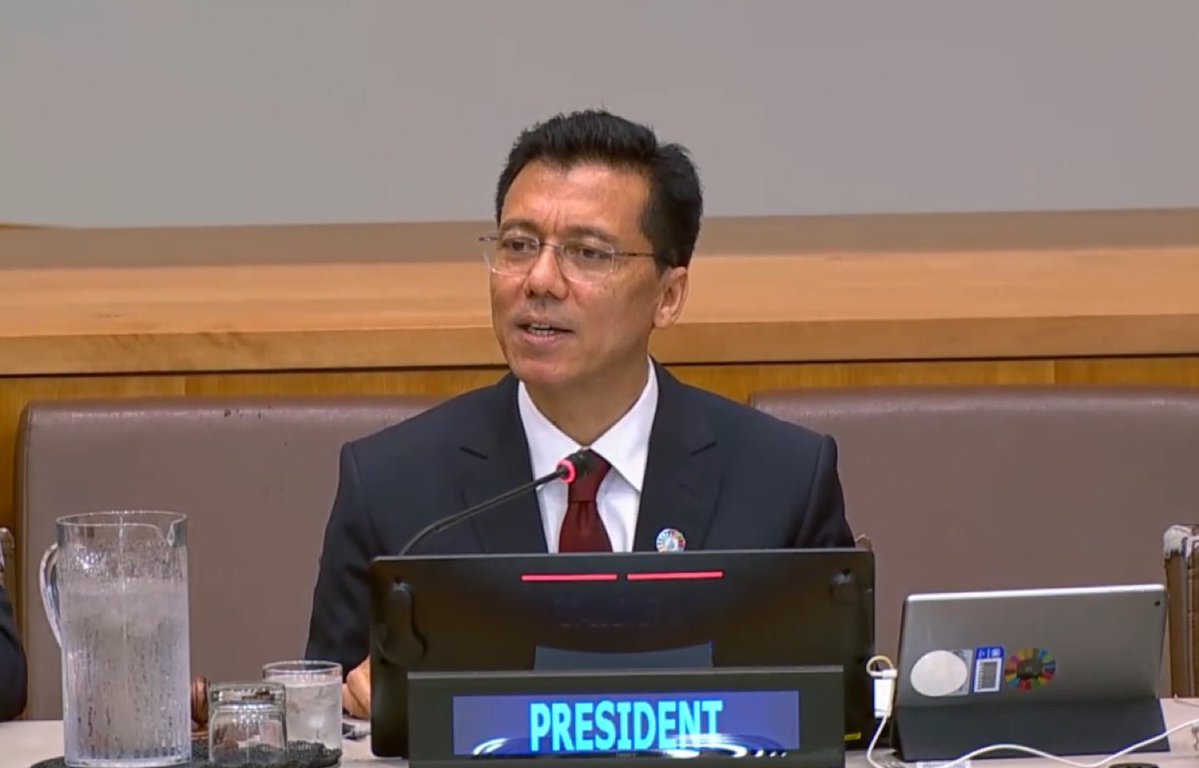 UN ECOSOC President tweet media