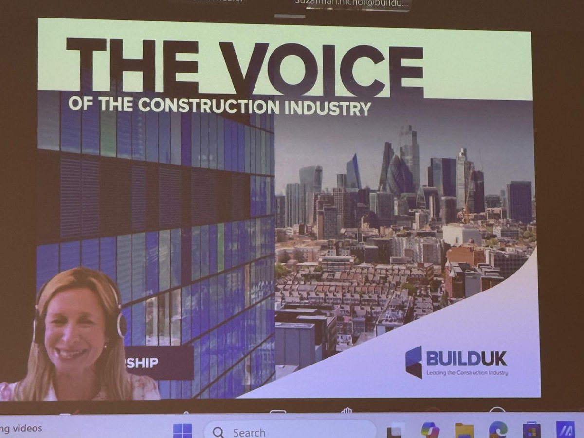 JulieDDrill's tweet photo. Great to be in Edinburgh for the IACDS two-day event & @drillandsaw
AGM.
A big thank you to @SuzannahNichol CEO of @BuildUK for an excellent presentation, sharing the benefits of being members of #BuildUK … the voice of the construction industry.
#StrongerTogether https://t.co/wMf524VEMH