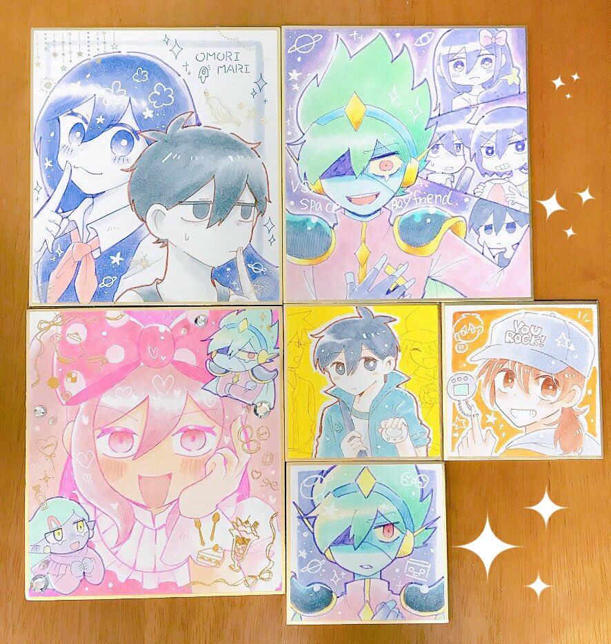 北の館 あ5 宙の月船】OMORI スパコミで頒布したアクリルキーホルダー