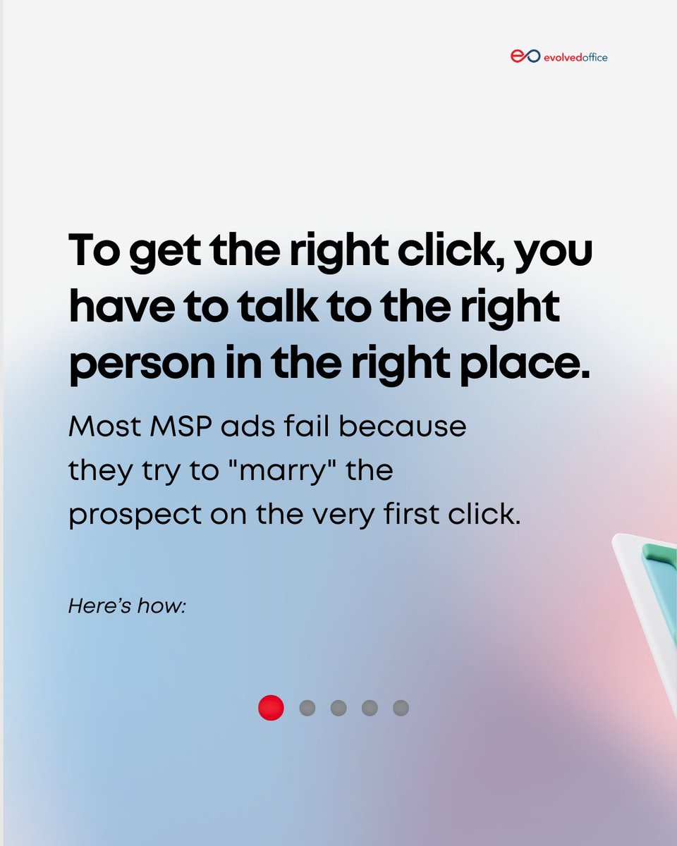 EvolvedOfficeUS's tweet photo. Burning money on "Boosted Posts" is a trap. 

If you’re going to spend your hard-earned marketing dollars on ads, you need a strategy that targets intent, not just impressions. 

We’re pulling back the curtain on how to run ads that actually land in the right inboxes. https://t.co/JQAG8NcgOZ