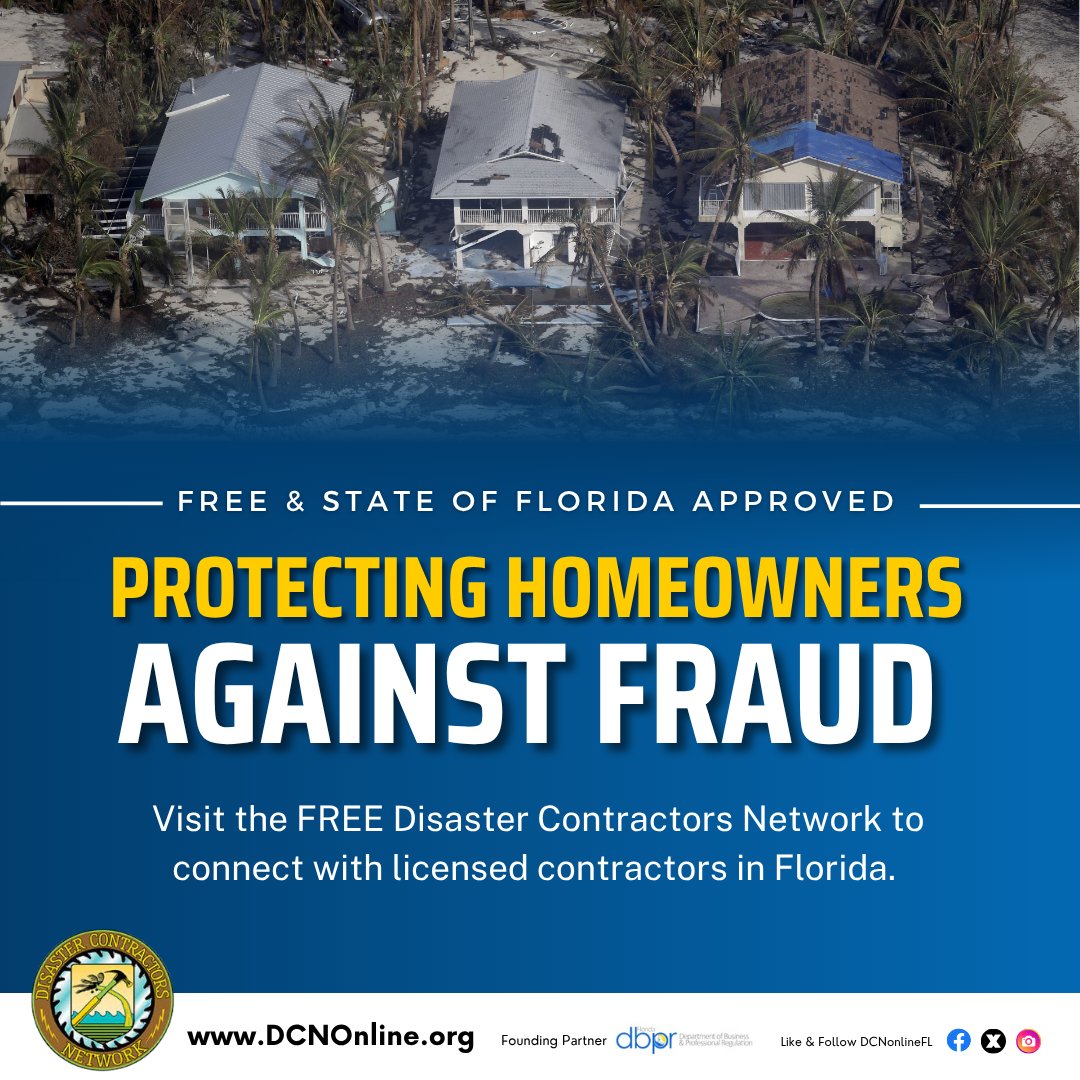 Disaster Contractors Network Florida tweet media