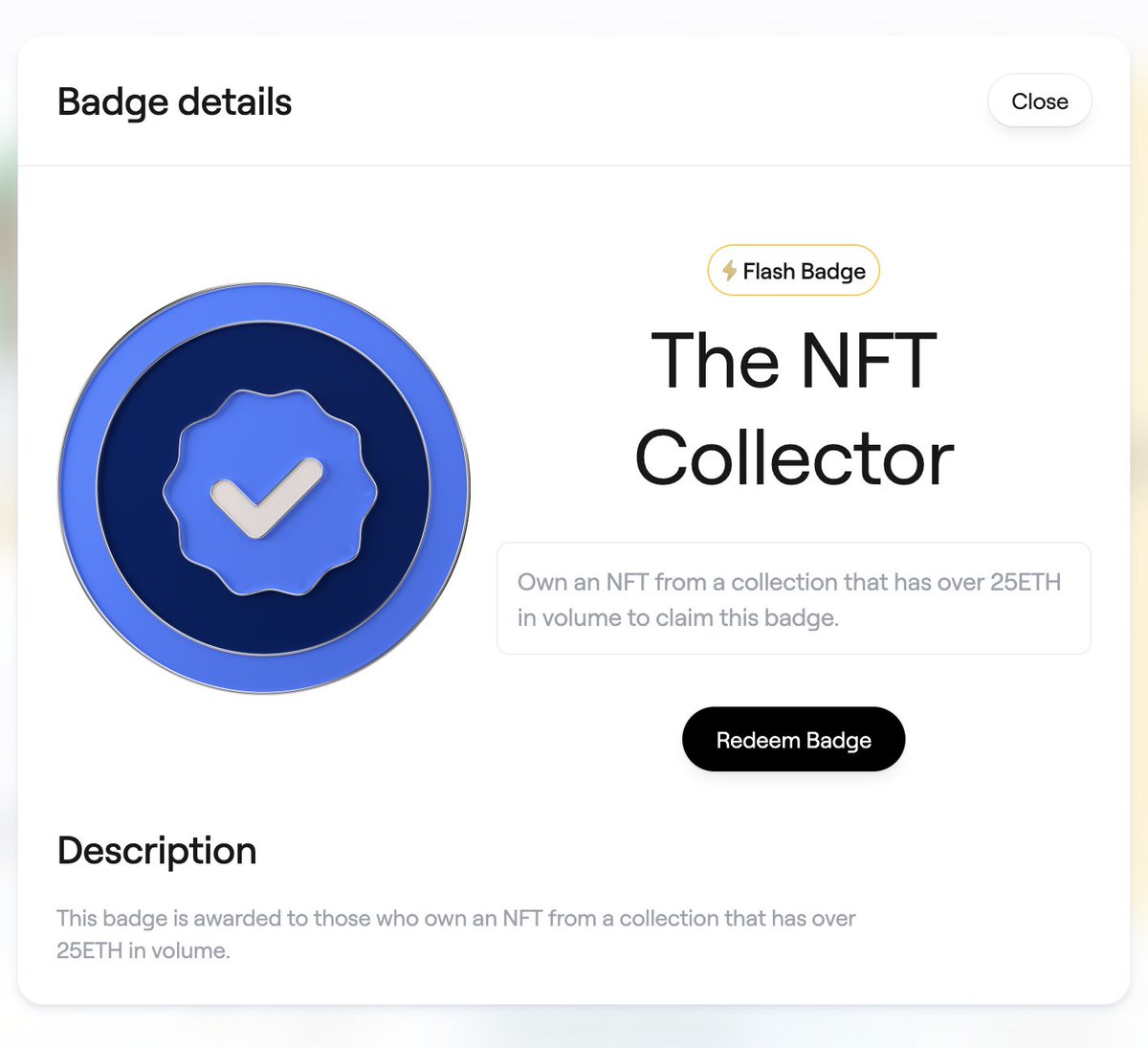 Okuu_eth's tweet photo. New badge on @Abstract_Eco @AbstractChain 
Easy claim, since i had an Abstraction by @bunya_eth https://t.co/zYM6vh12Hp