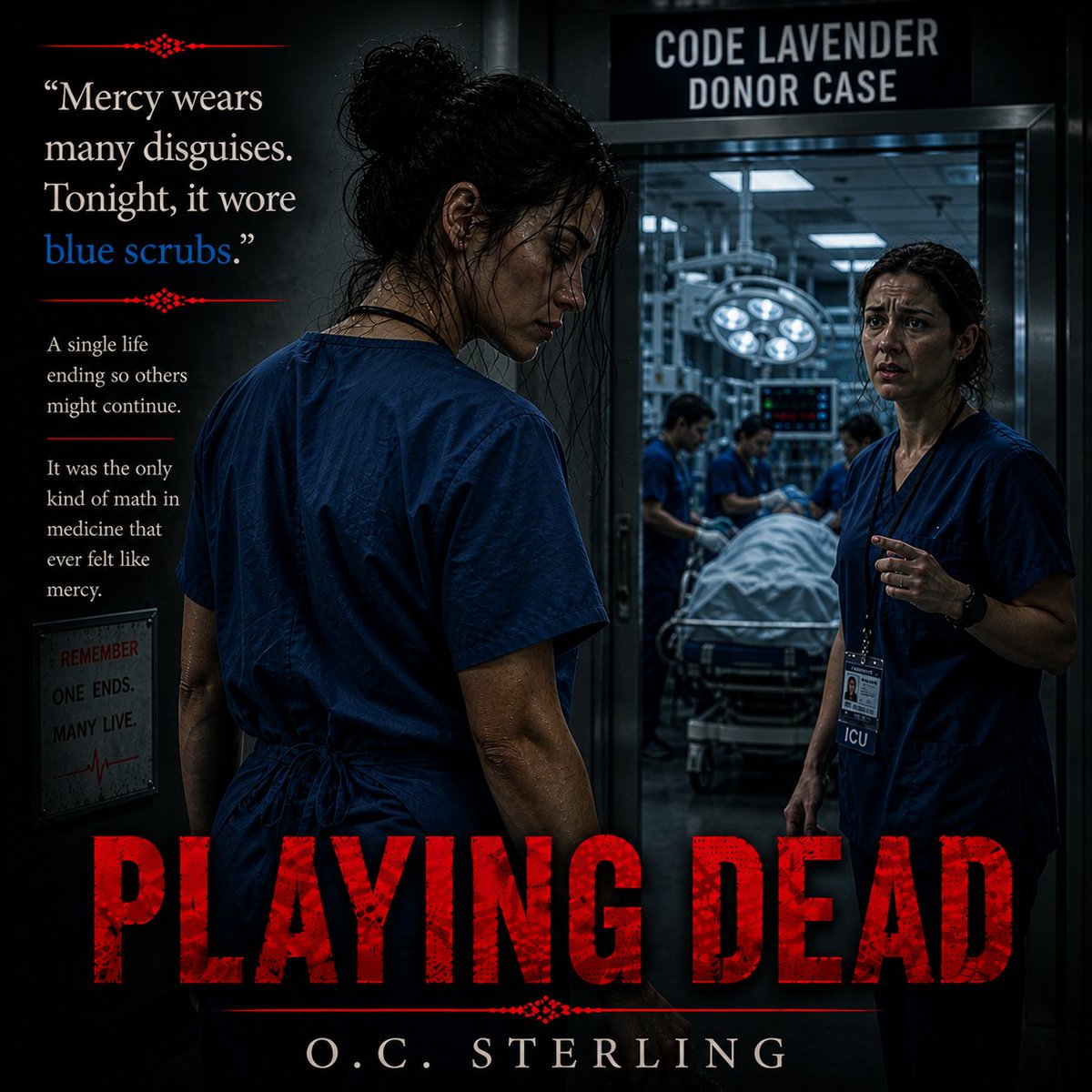 SterlingOC34186's tweet photo. 𝗣𝗹𝗮𝘆𝗶𝗻𝗴 𝗗𝗲𝗮𝗱 𝗯𝘆 𝗢.𝗖. 𝗦𝘁𝗲𝗿𝗹𝗶𝗻𝗴 𝗰𝗼𝗺𝗶𝗻𝗴 𝘀𝗼𝗼𝗻...
#PlayingDead #OCSterling #PsychologicalThriller #StalkerThriller #DarkReads #ThrillerBooks #SuspenseBooks #BookTeaser #NewThriller #BookLaunch #BookRecommendations #BookMarketing #FictionWriter #Author https://t.co/WCLCRek4YF