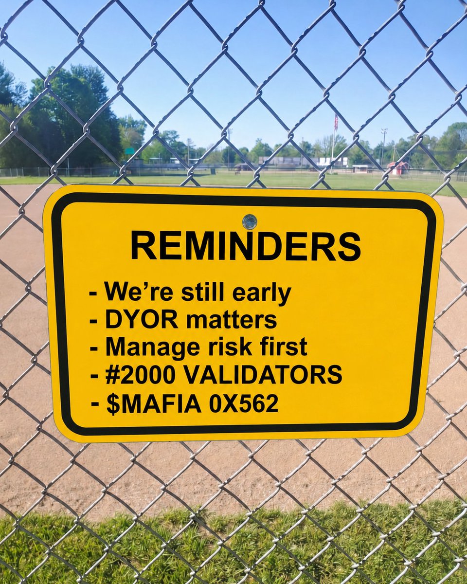 CoinMafiaio's tweet photo. @binance #CoinMafia #MAFIA #GOTTI #Crypto #StayBuilding #2000validators https://t.co/O32QJBHGID