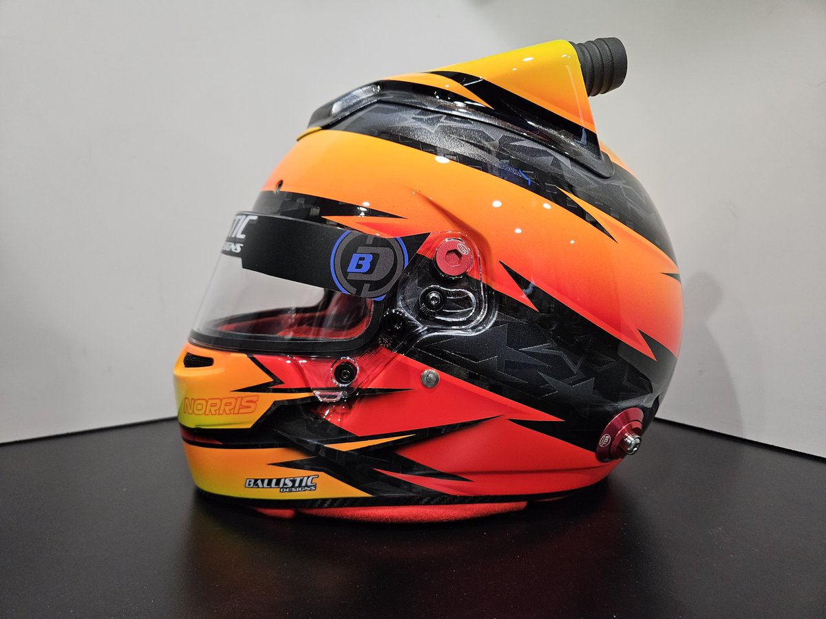 BallisticLids's tweet photo. Mike Norris Travis Pastrana tribute helmet. 
#ballisticdesigns #custompaint #custompaintedhelmet https://t.co/kEk0y5hjUg