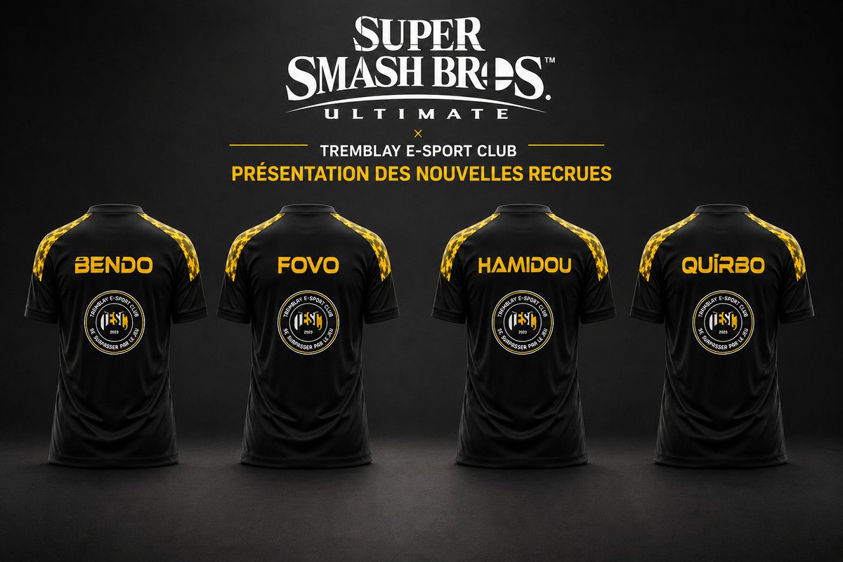 Tremblay e-sport club tweet media