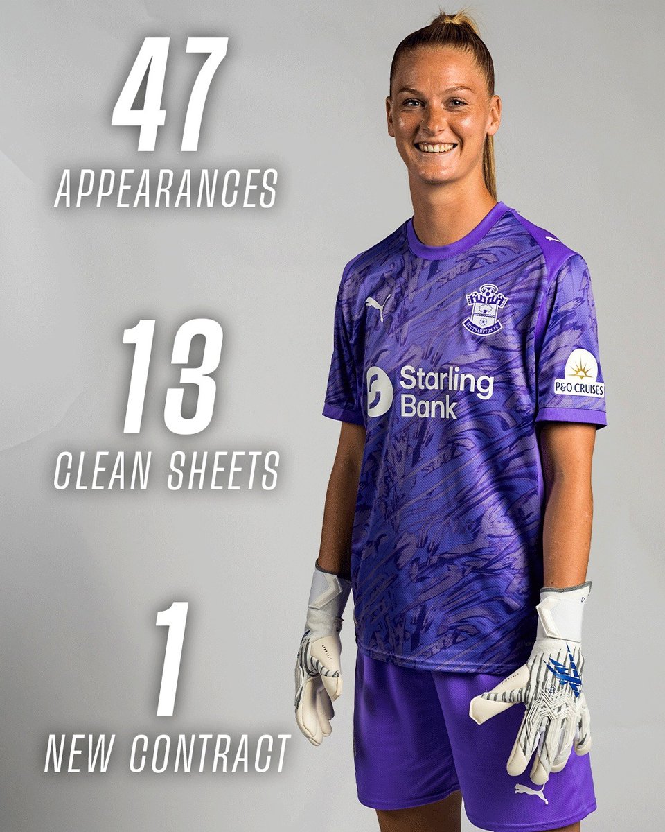 SaintsFCWomen's tweet photo. Signed on for season three 🔒

🤜 @StensonFran