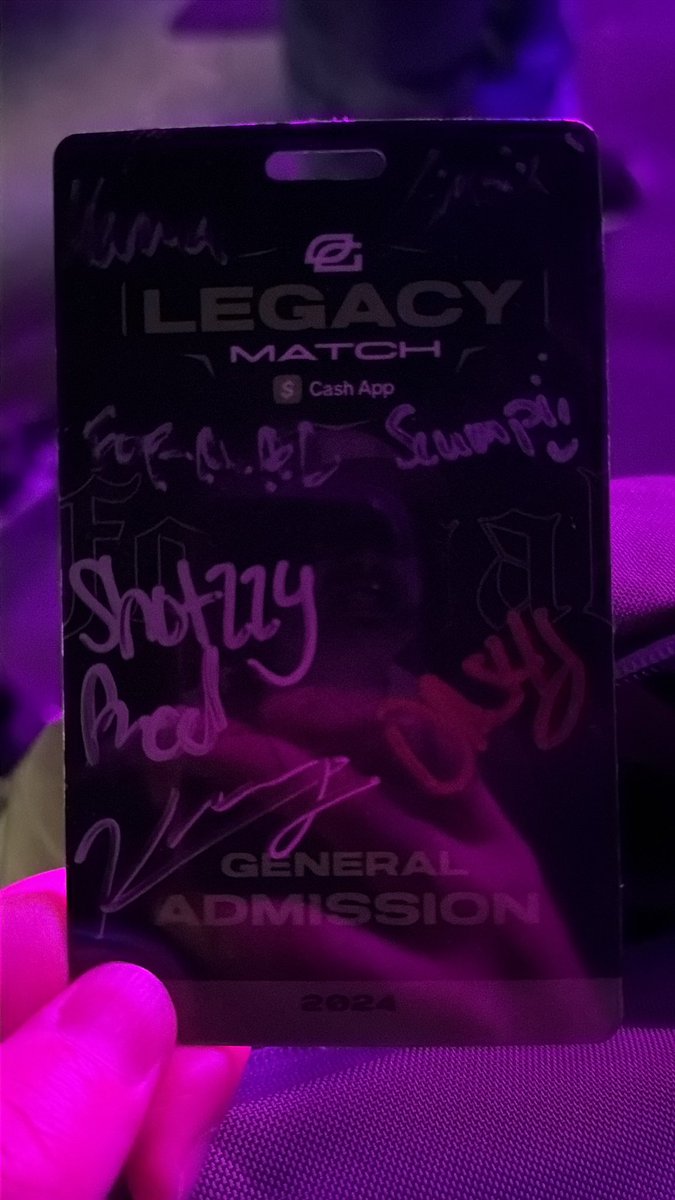Collectors_Envy's tweet photo. Bounty: be the first to get a picture with yourself and one of the people on this pass to win the pass. Must be a pic at Dreamhack ATL 2026 and be in the discord. https://t.co/MXcsdReOI7