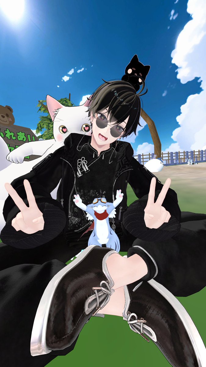 黒猫ぉ@VRC tweet media