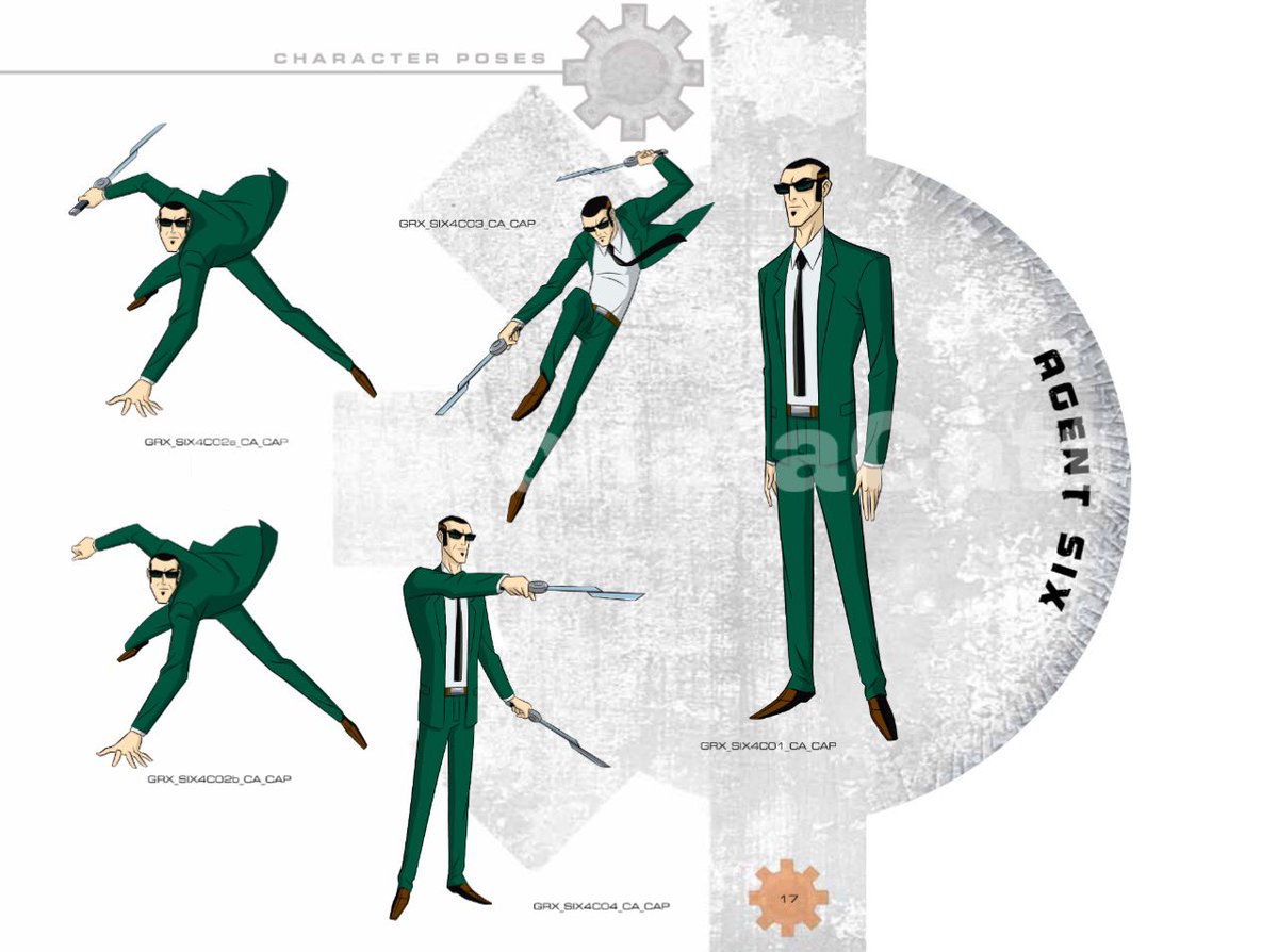 HorchataCatt's tweet photo. Bobo and Agent Six
(Only 1 page for each character)
-
#generatorrex #genrex #ben10 #cartoonnetwork #styleguide https://t.co/gknFjofI5t