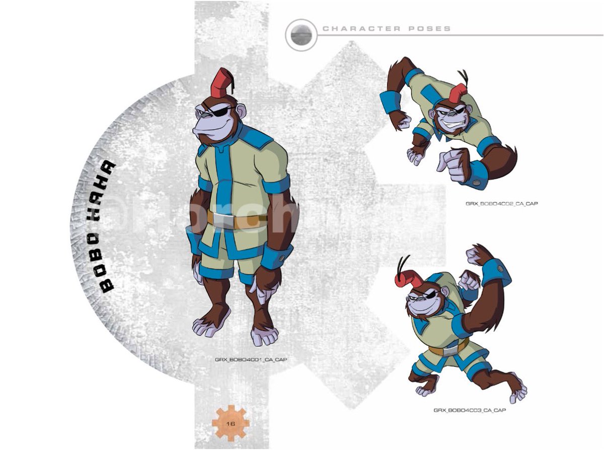HorchataCatt's tweet photo. Bobo and Agent Six
(Only 1 page for each character)
-
#generatorrex #genrex #ben10 #cartoonnetwork #styleguide https://t.co/gknFjofI5t