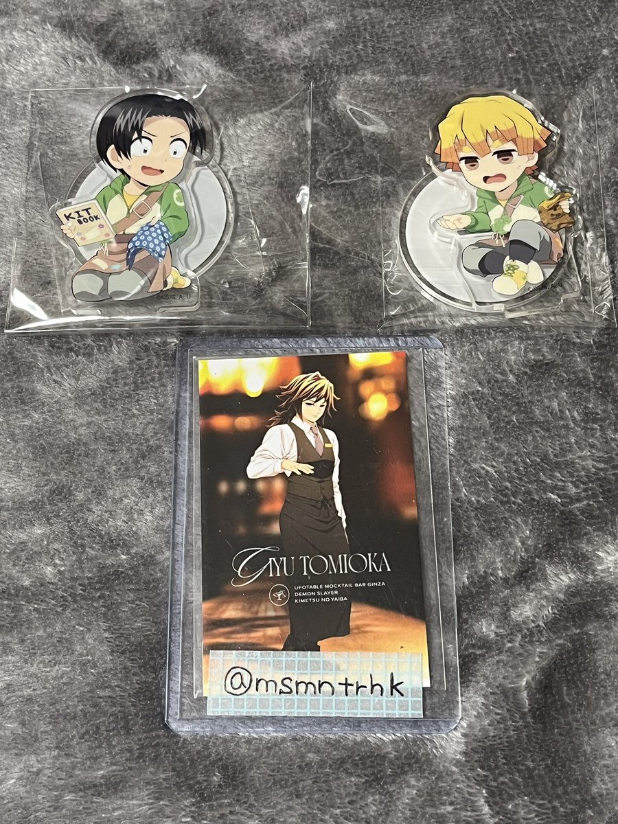 msmntrhk's tweet photo. 【鬼滅の刃 ハンドメイドクラブ アクスタ 譲渡】
譲 善逸、村田
求 定価＋送料

よろしくお願いいたします。 https://t.co/8tlAJEEEkg