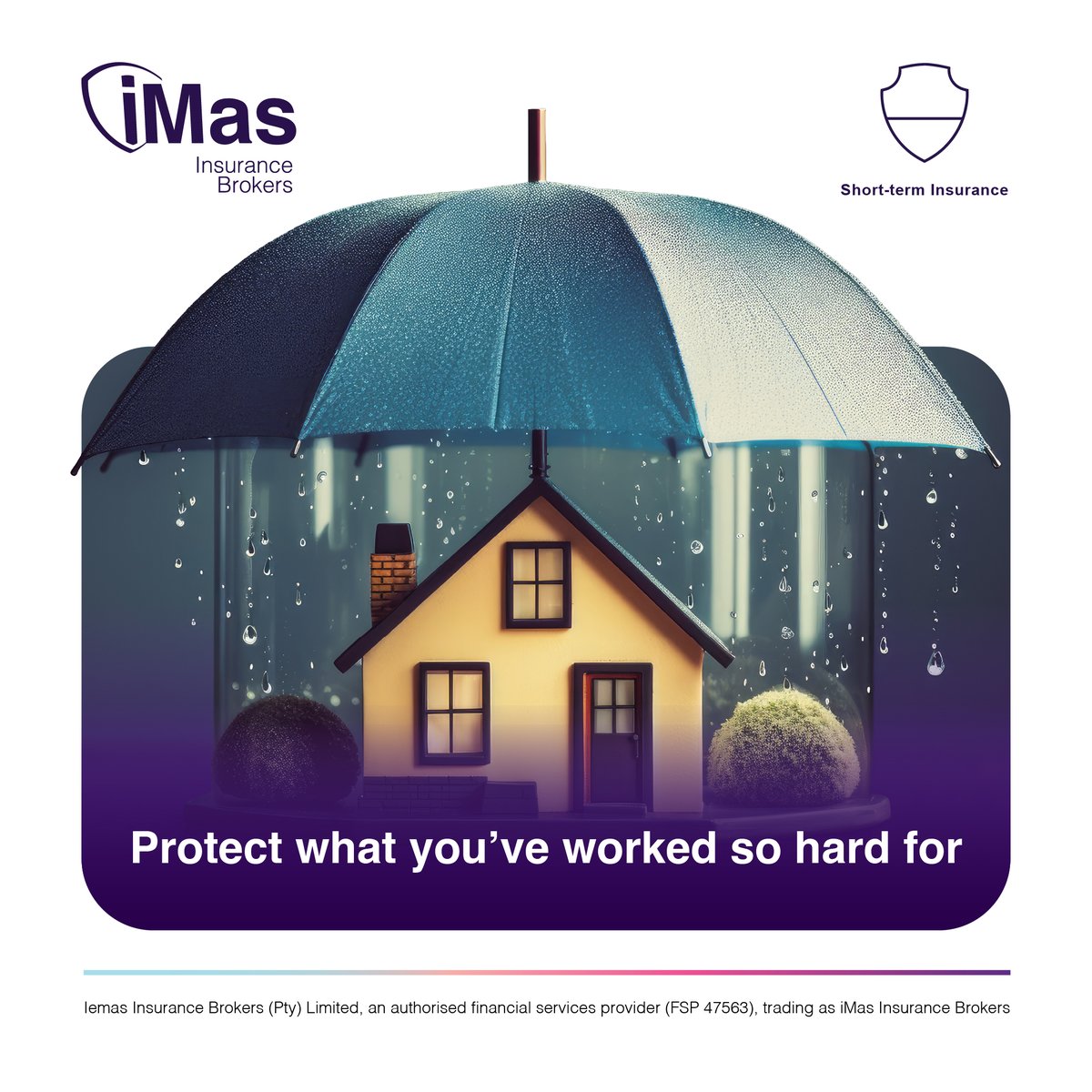 iMasInsurance's tweet photo. Your home represents years of commitment and sacrifice. Make sure it’s protected with insurance you can trust, tailored to your needs. Get a quote today:https://t.co/0KNhLw8MDX. #iMasInsuranceBrokers T&amp;Cs. FSP47563. https://t.co/yBER1ZO93C