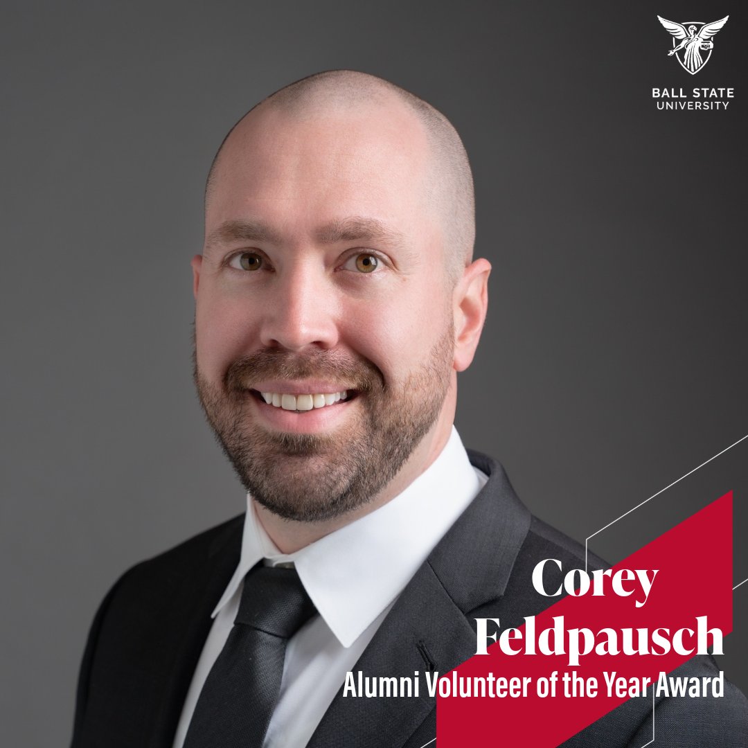 BallStateAlumni's tweet photo. Congrats to our 2026 Alumni Volunteer award recipients!🏆 
Beth Snyder ’78 — James Hatcher Leadership Award
Betsy Ross ’72 — Alumni Volunteer of the Year
Corey Feldpausch ’11 — Alumni Volunteer of the Year
Hear their stories at the Alumni Volunteer Symposium on June 12! 🙌 https://t.co/c079kANG2t