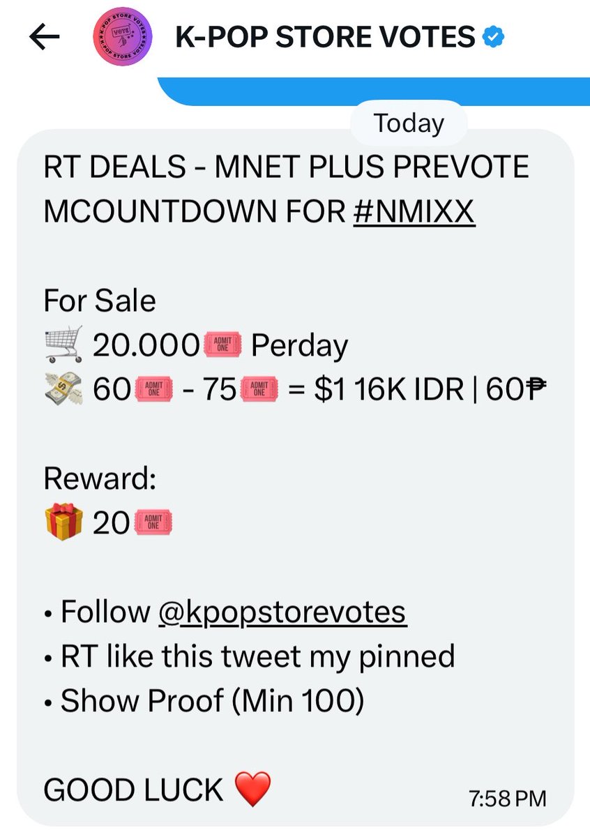 NMIXX Voting PH 🗳️ tweet media